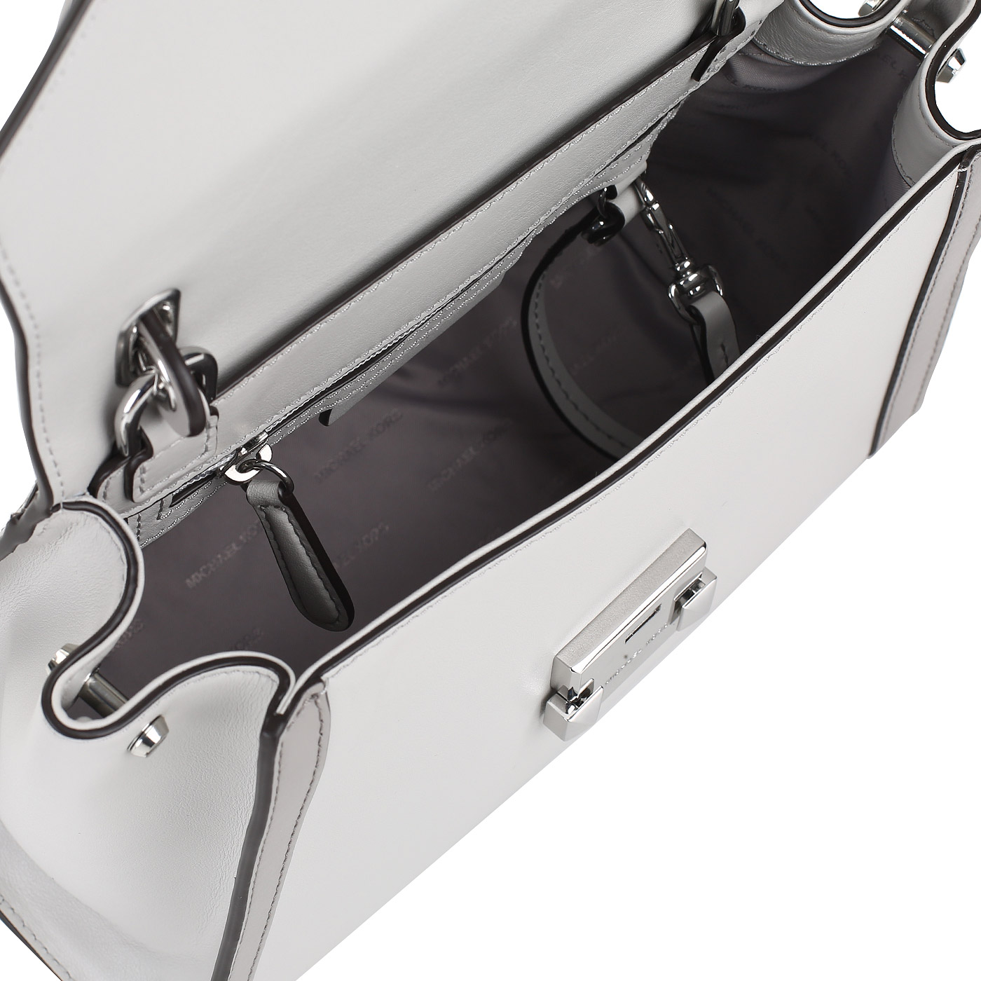 Сумка из кожи с откидным клапаном Michael Kors M Group