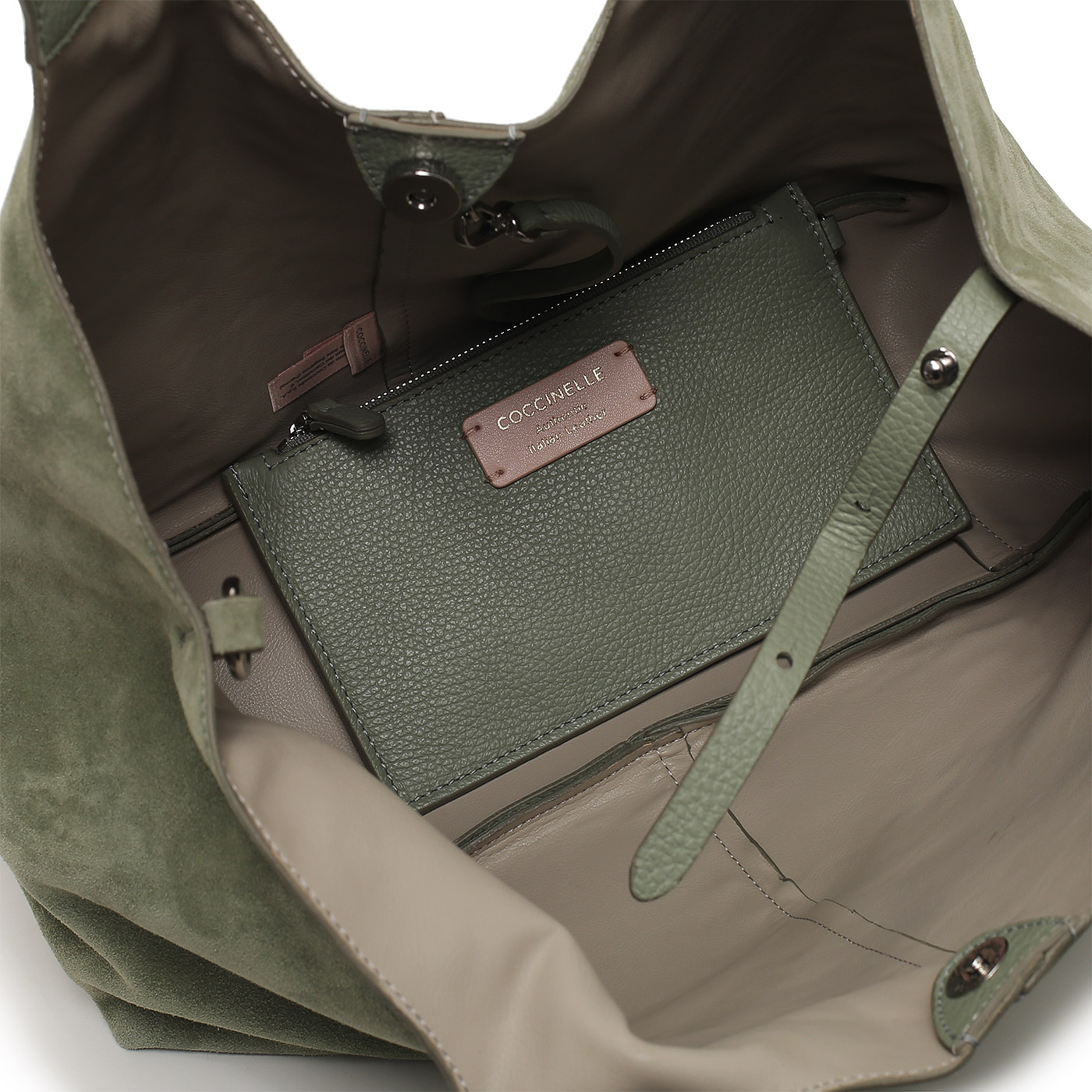 Кожаная сумка Coccinelle CoccinelleC-easy suede