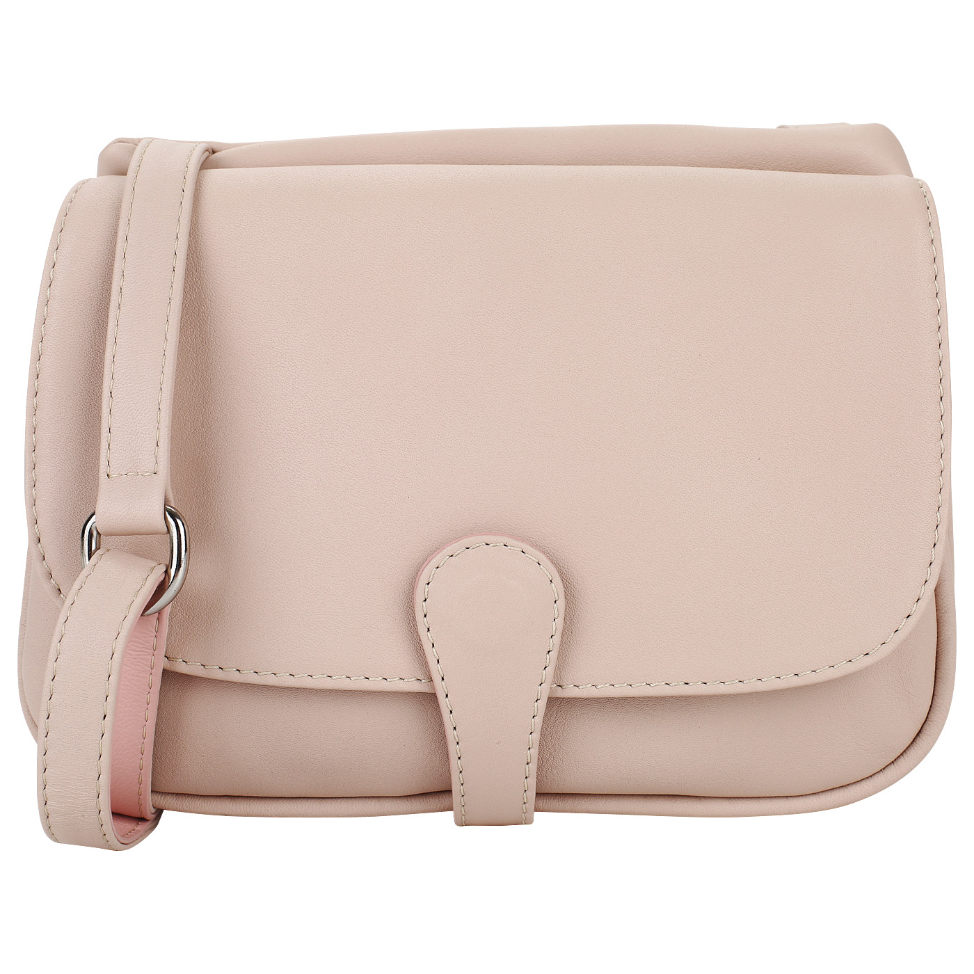 Bruno Rossi Кожаная сумочка с откидным клапаном