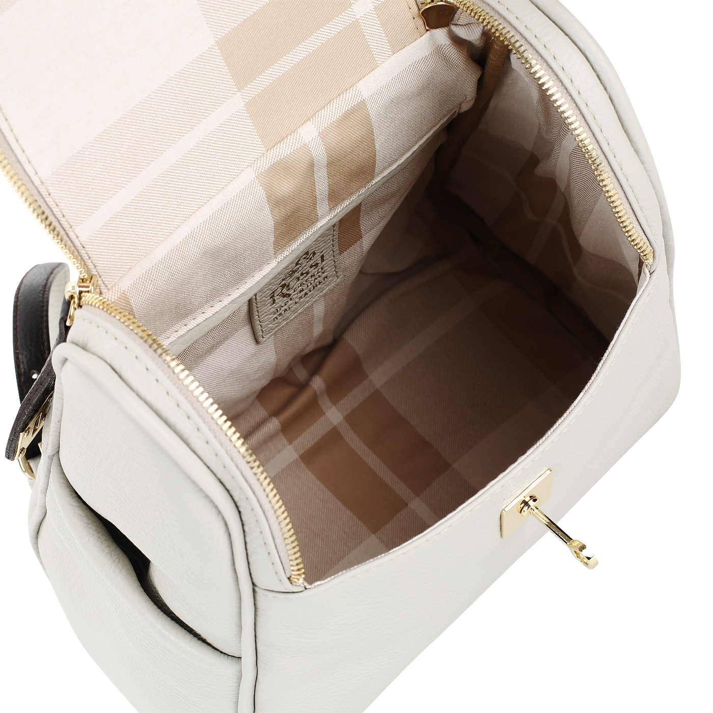 Кожаный рюкзак с регулируемыми лямками Bruno Rossi 