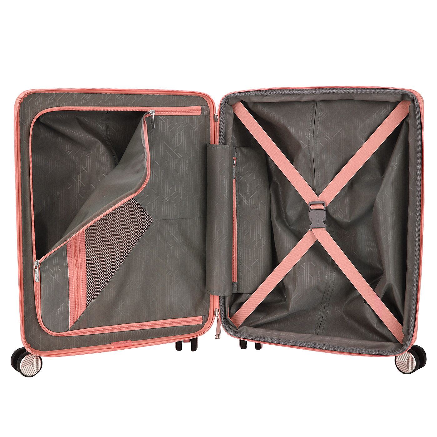 Чемодан для ручной клади из поликарбоната с кодовым замком American Tourister Flylife