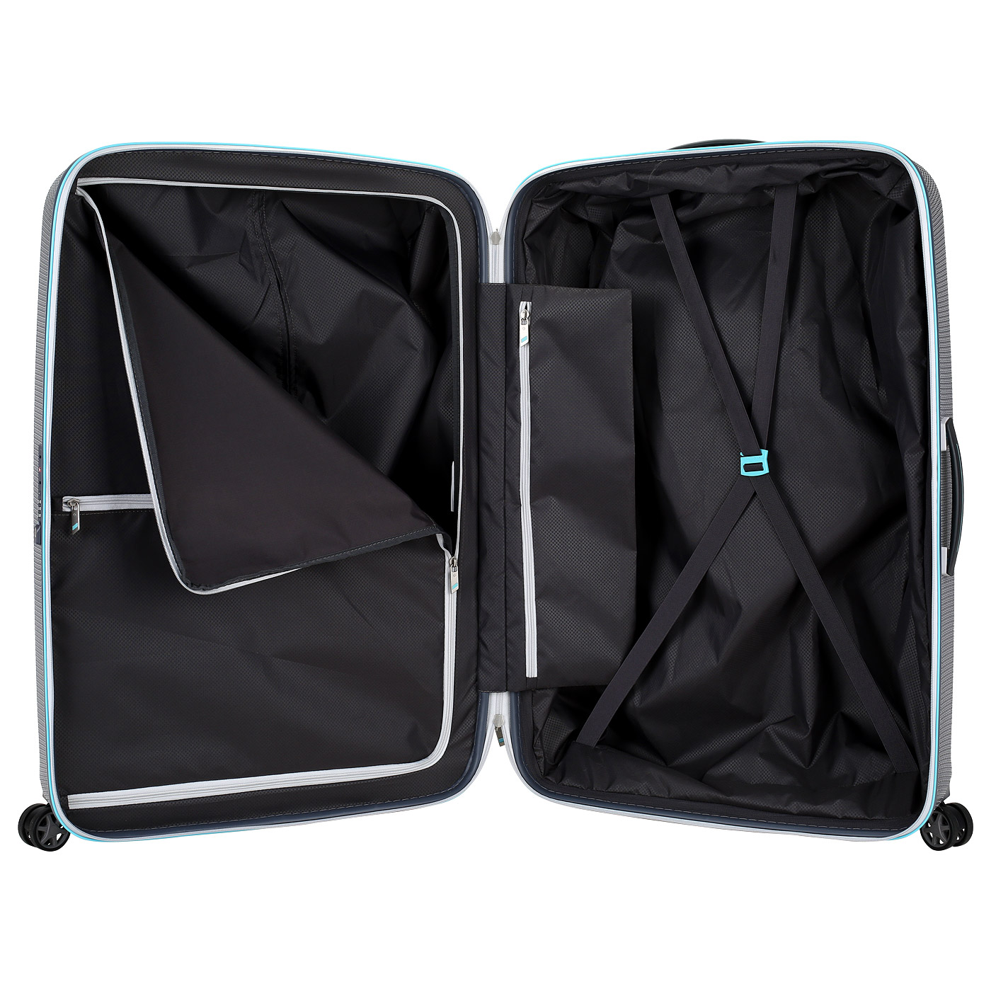 Чемодан очень большой XL из поликарбоната с кодовым замком Samsonite MixMesh