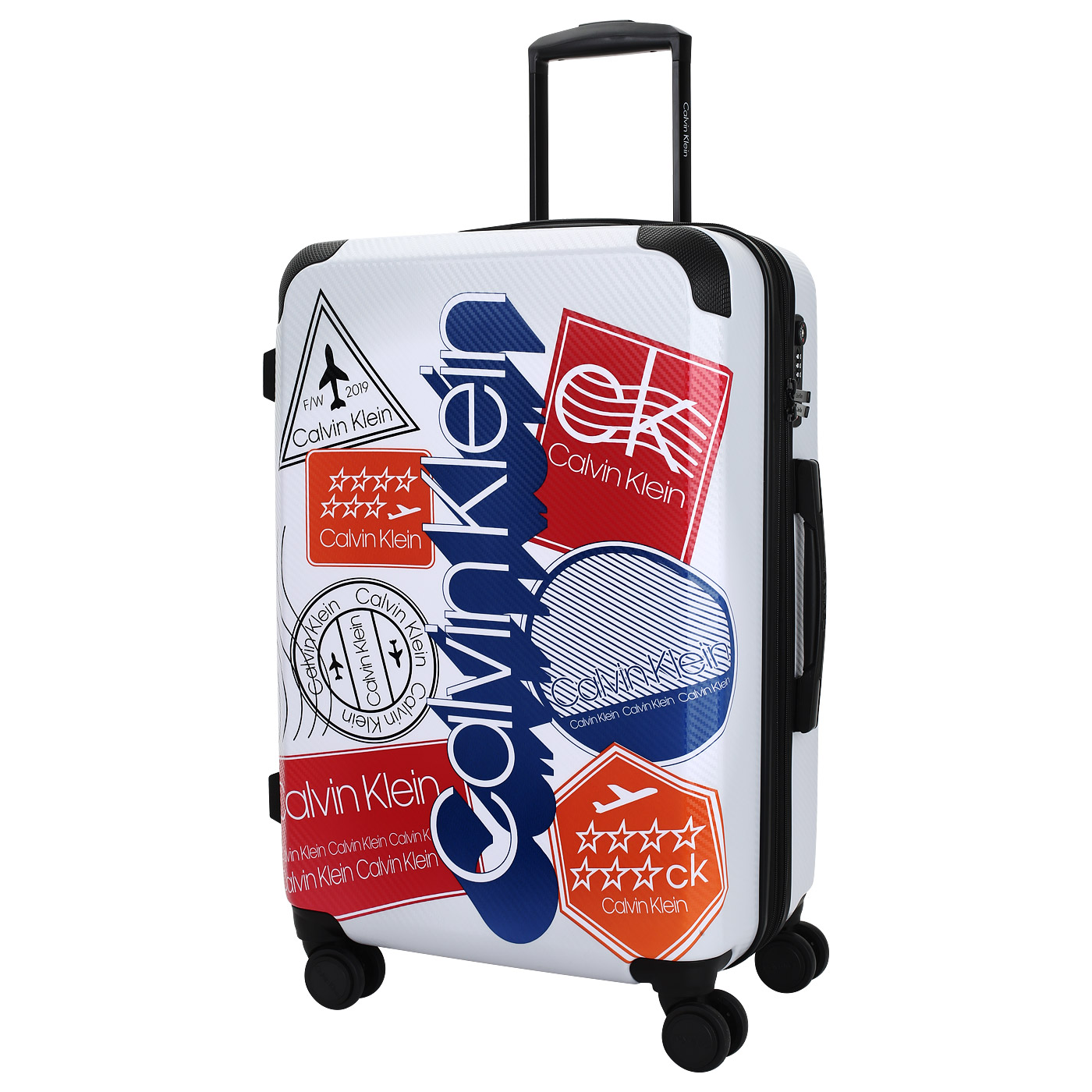 Calvin Klein Чемодан средний M из ABS-пластика с кодовым замком