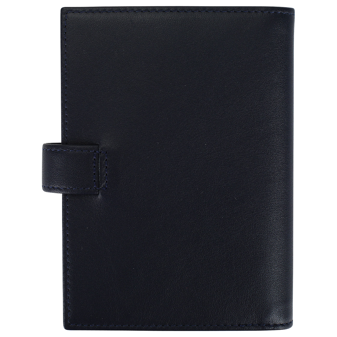 Кожаная обложка на кнопке для паспорта и автодокументов Aurelli Luna tropico