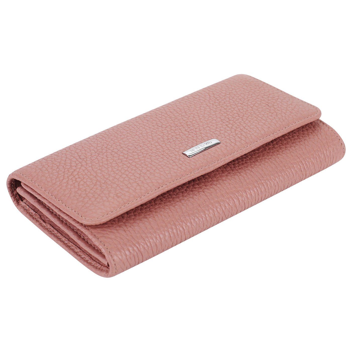 Портмоне из зернистой кожи Neri Karra 