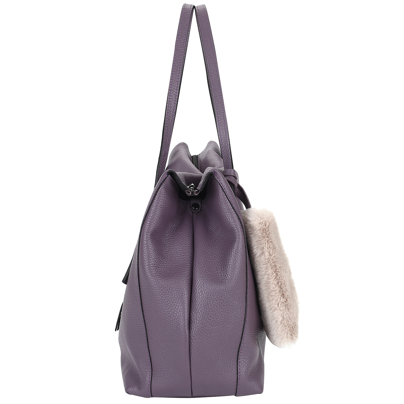 Сумка с меховым брелоком Ripani Zamia