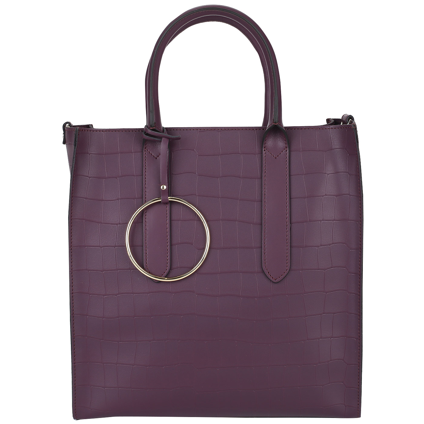 Ripani Сумка на молнии из натуральной кожи