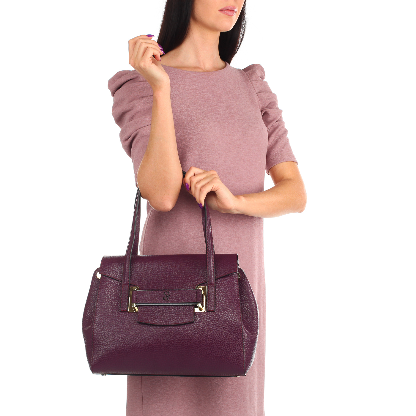 Сумка с длинными ручками Carlo Salvatelli Cervino