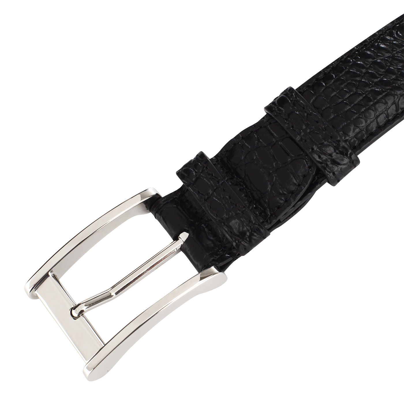 Кожаный ремень с металлической пряжкой Neri Karra 