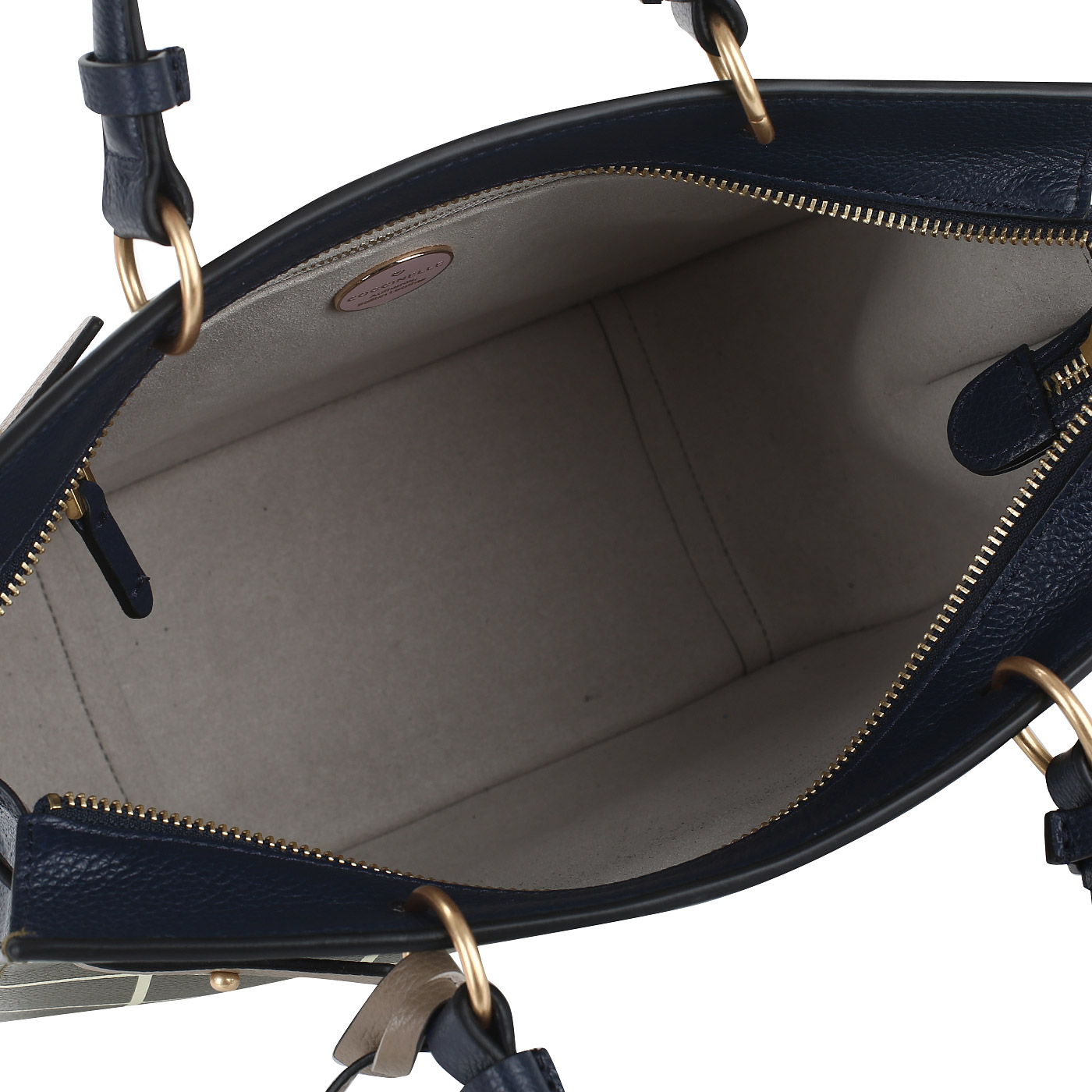 Кожаная сумка в клетку Coccinelle Didi Tiles Print