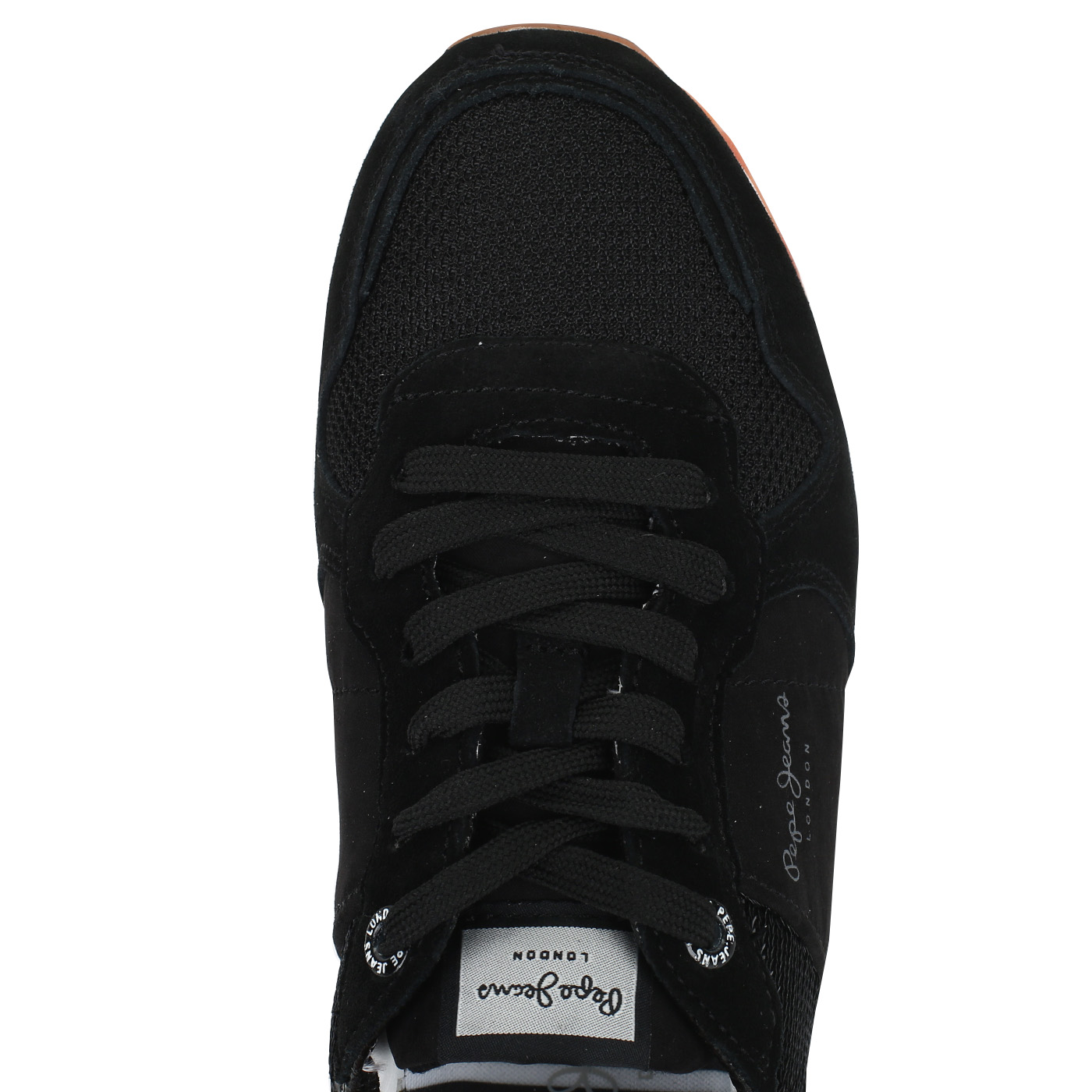 Комбинированные черные кроссовки Pepe Jeans London Verona