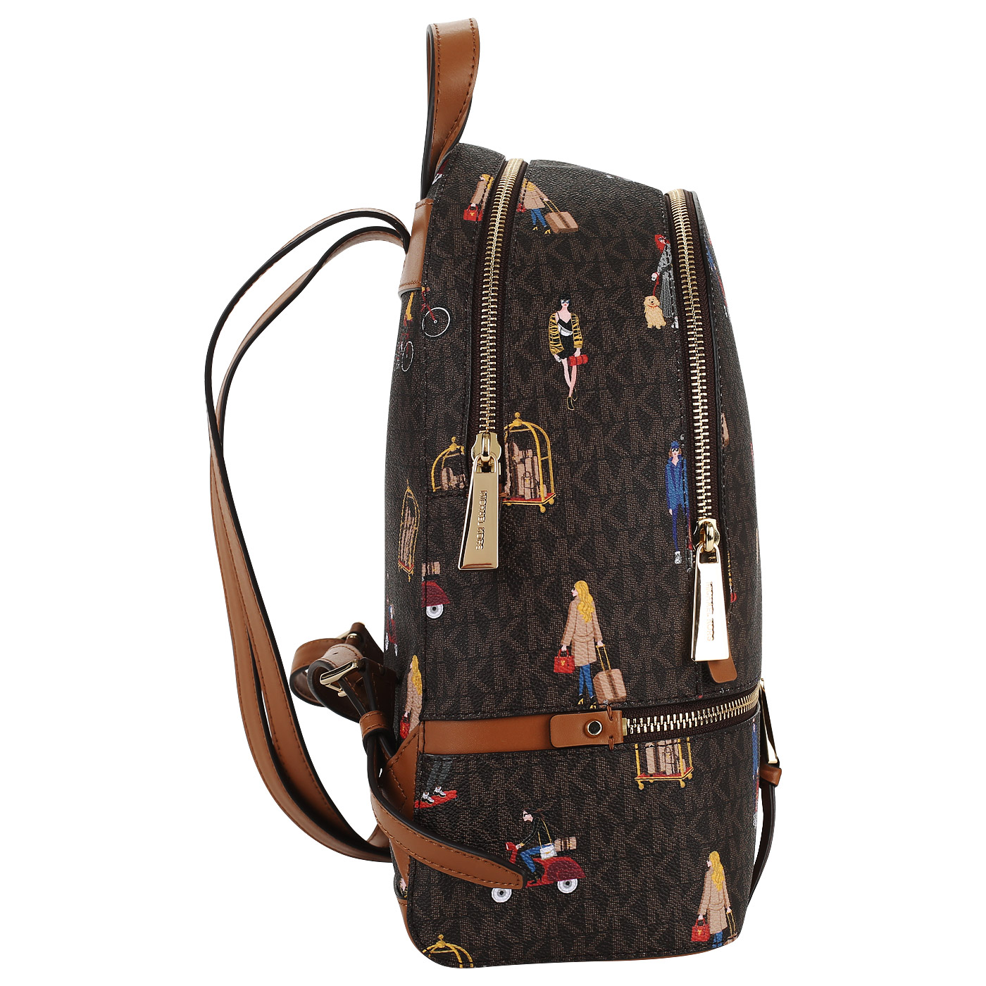 Рюкзак с принтом Michael Kors Rhea Zip