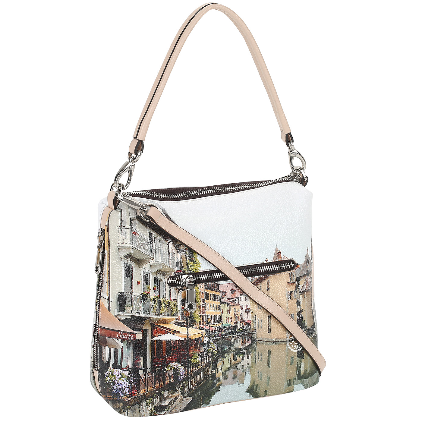 Сумка с принтом Chatte 