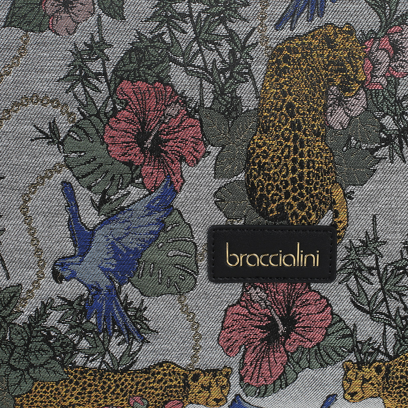 Текстильная сумка Braccialini Jacquard