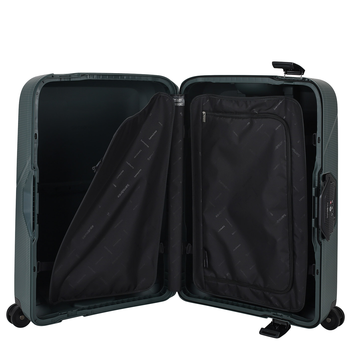 Чемодан средний M из полипропилена с кодовым замком Samsonite Magnum ECO