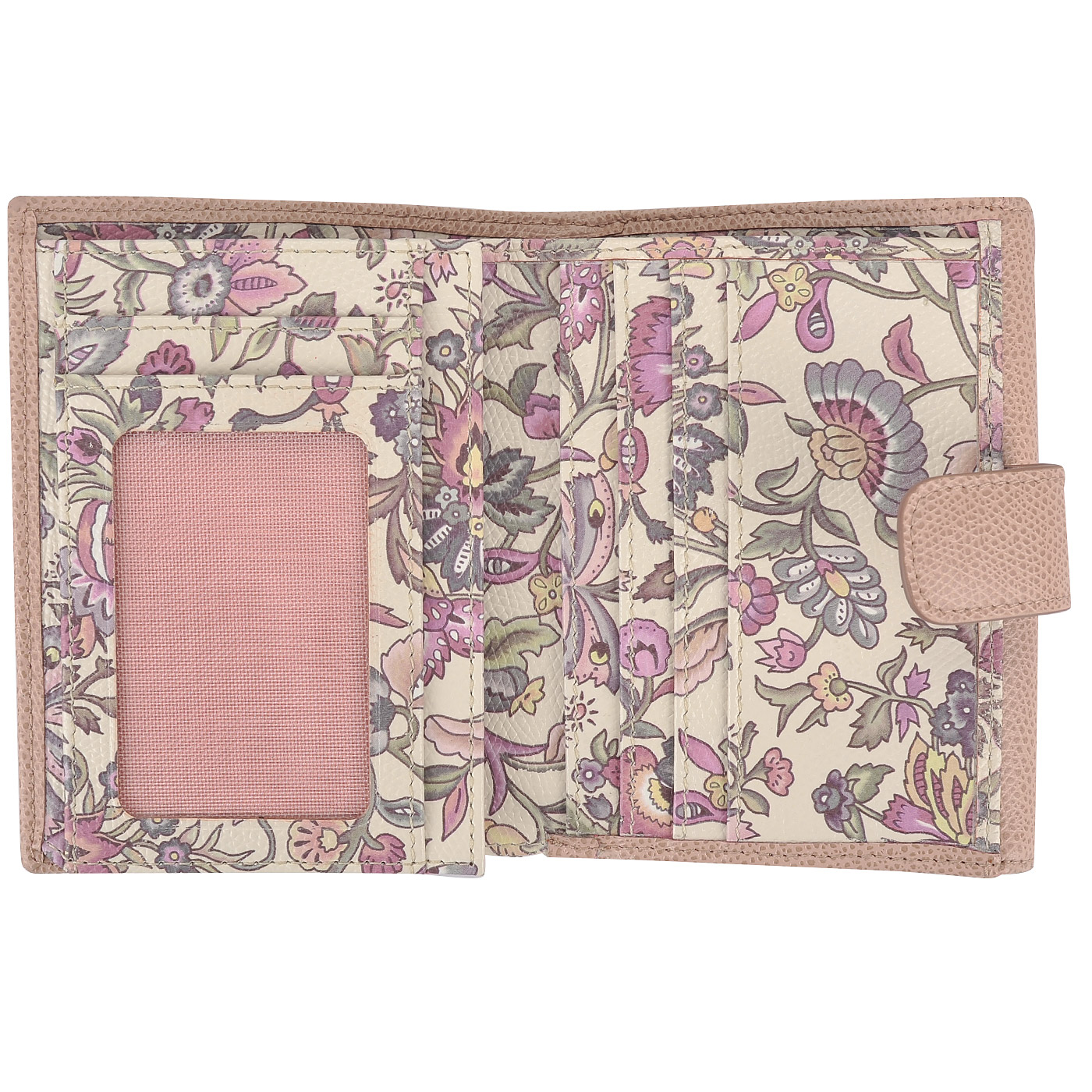 Женское кожаное портмоне Aurelli Alma fiore