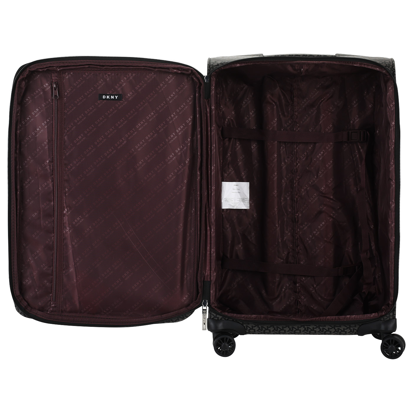 Чемодан средний M тканевый с кодовым замком DKNY DKNY-090 Signature softs