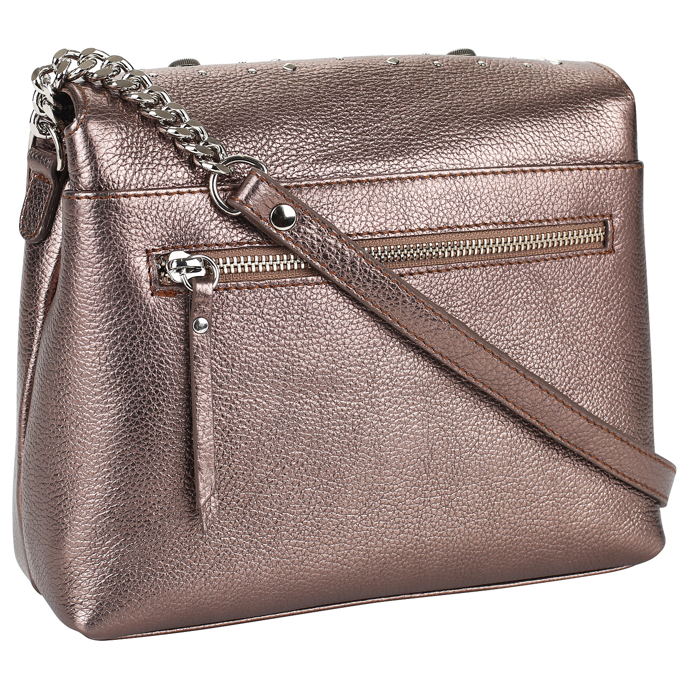 Кожаная сумочка через плечо Marina Creazioni 