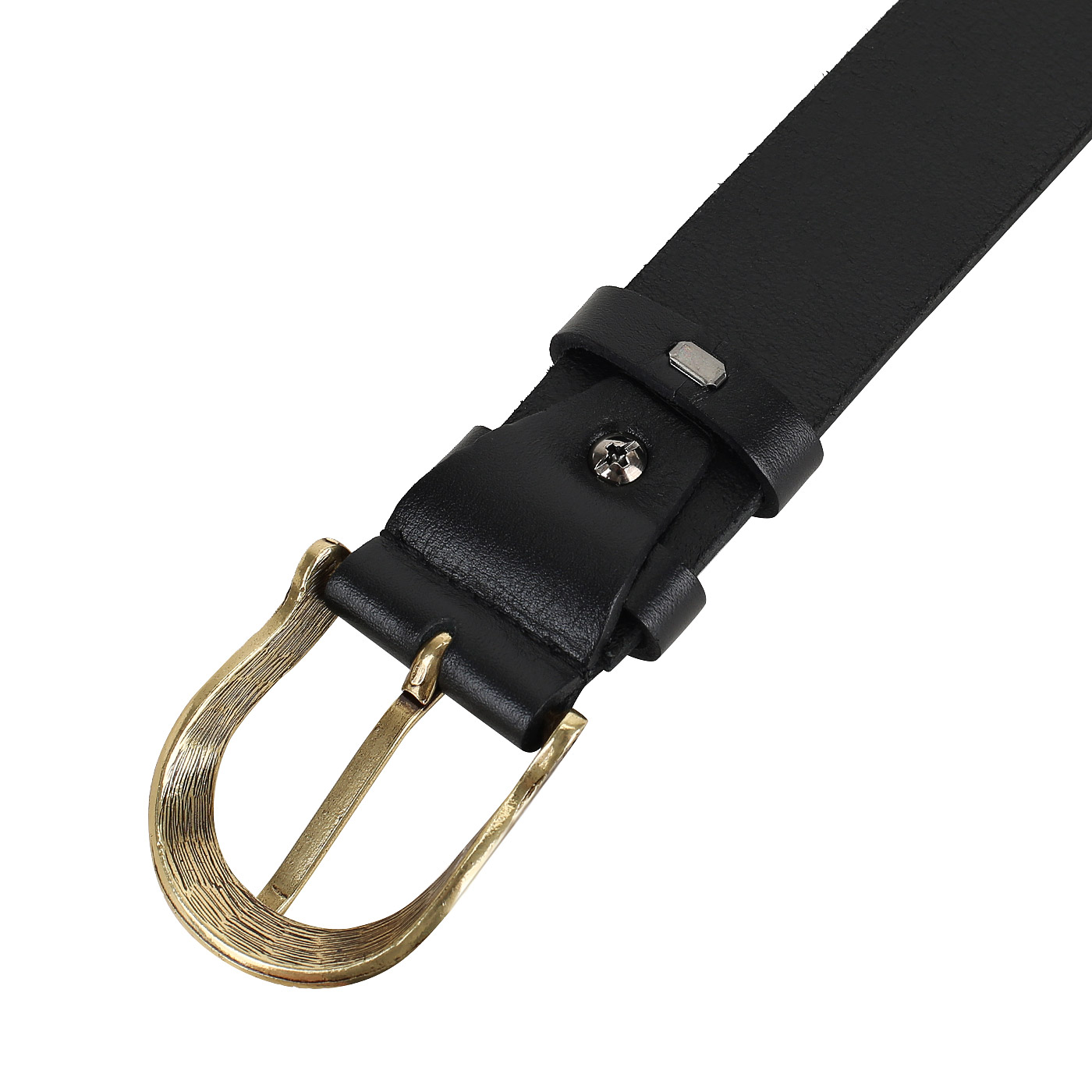 Ремень из гладкой кожи Chatte Bijou