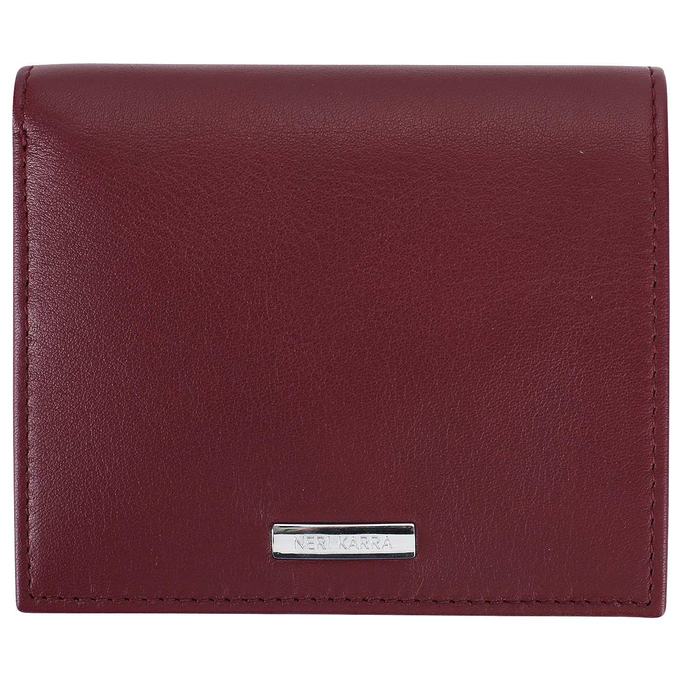 Neri Karra Кошелек из бордовой кожи