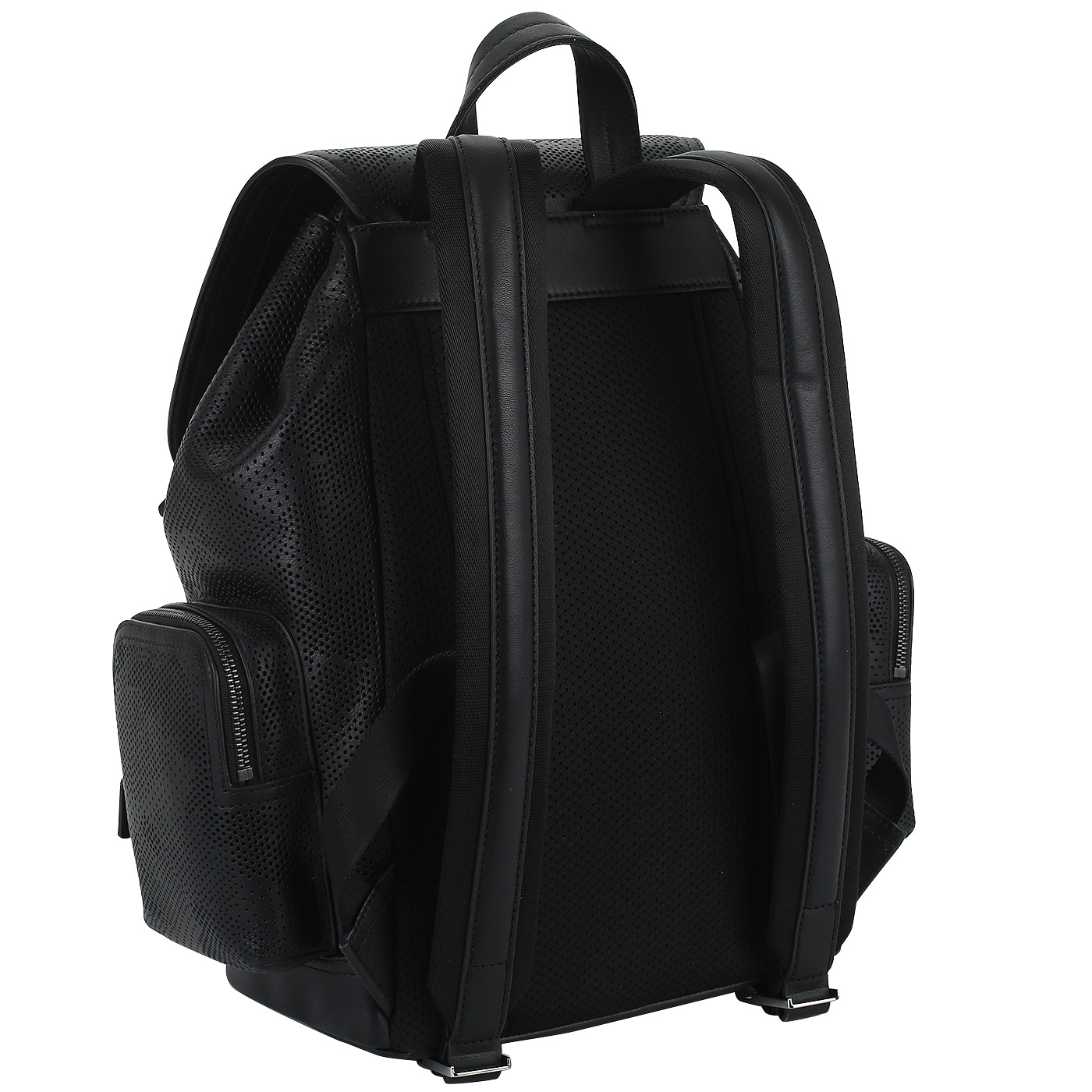 Кожаный рюкзак с перфорацией Michael Kors Men Henry
