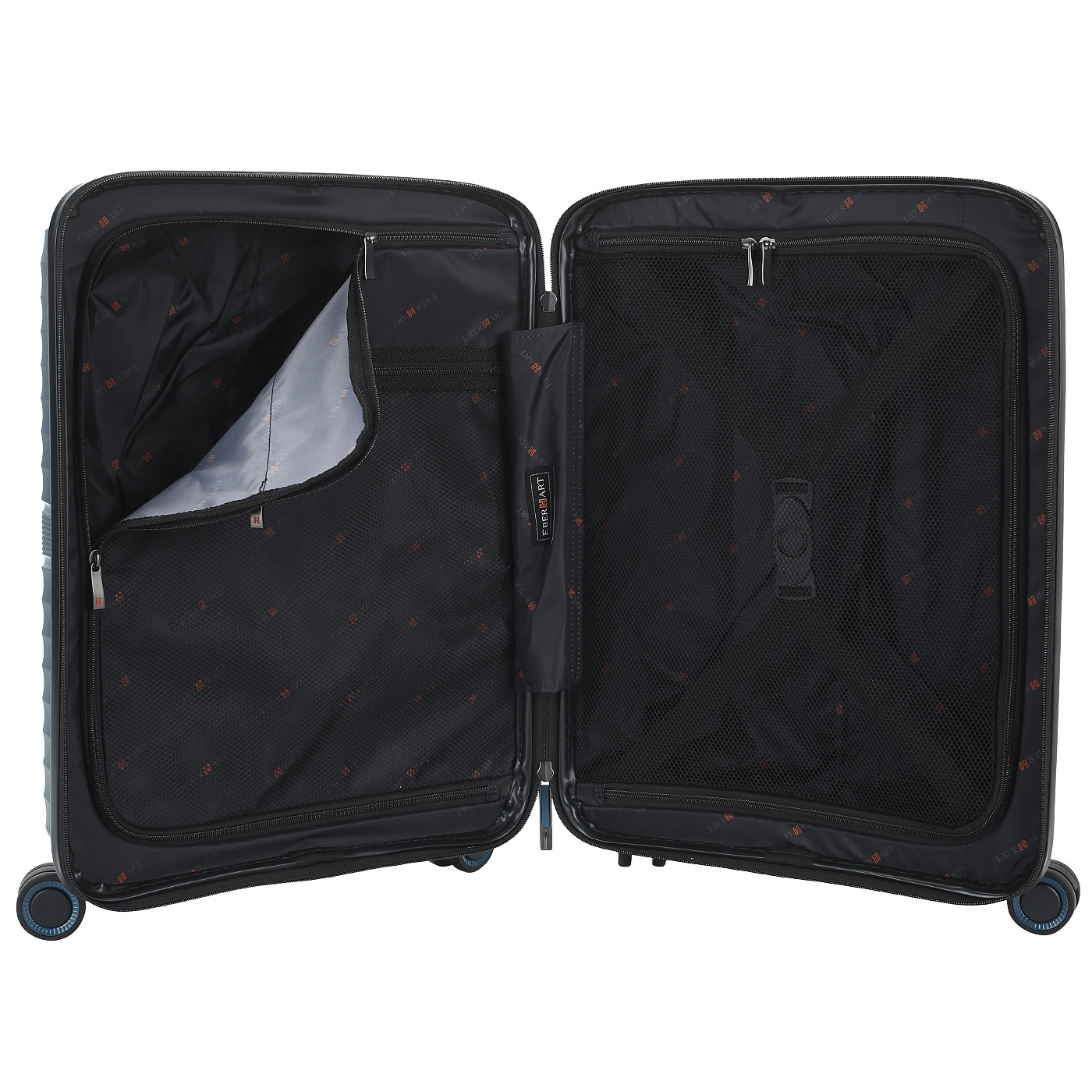 Чемодан для ручной клади из полипропилена с кодовым замком Eberhart Elemental