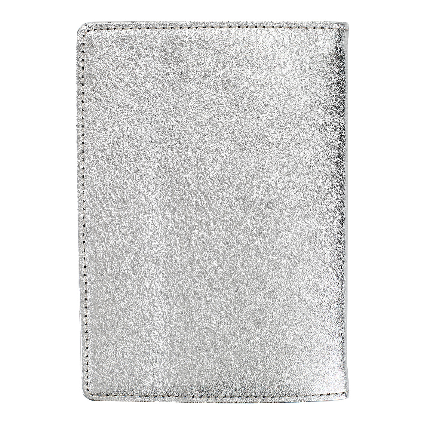 Обложка для паспорта из металлизированной кожи Chatte Amelie shine