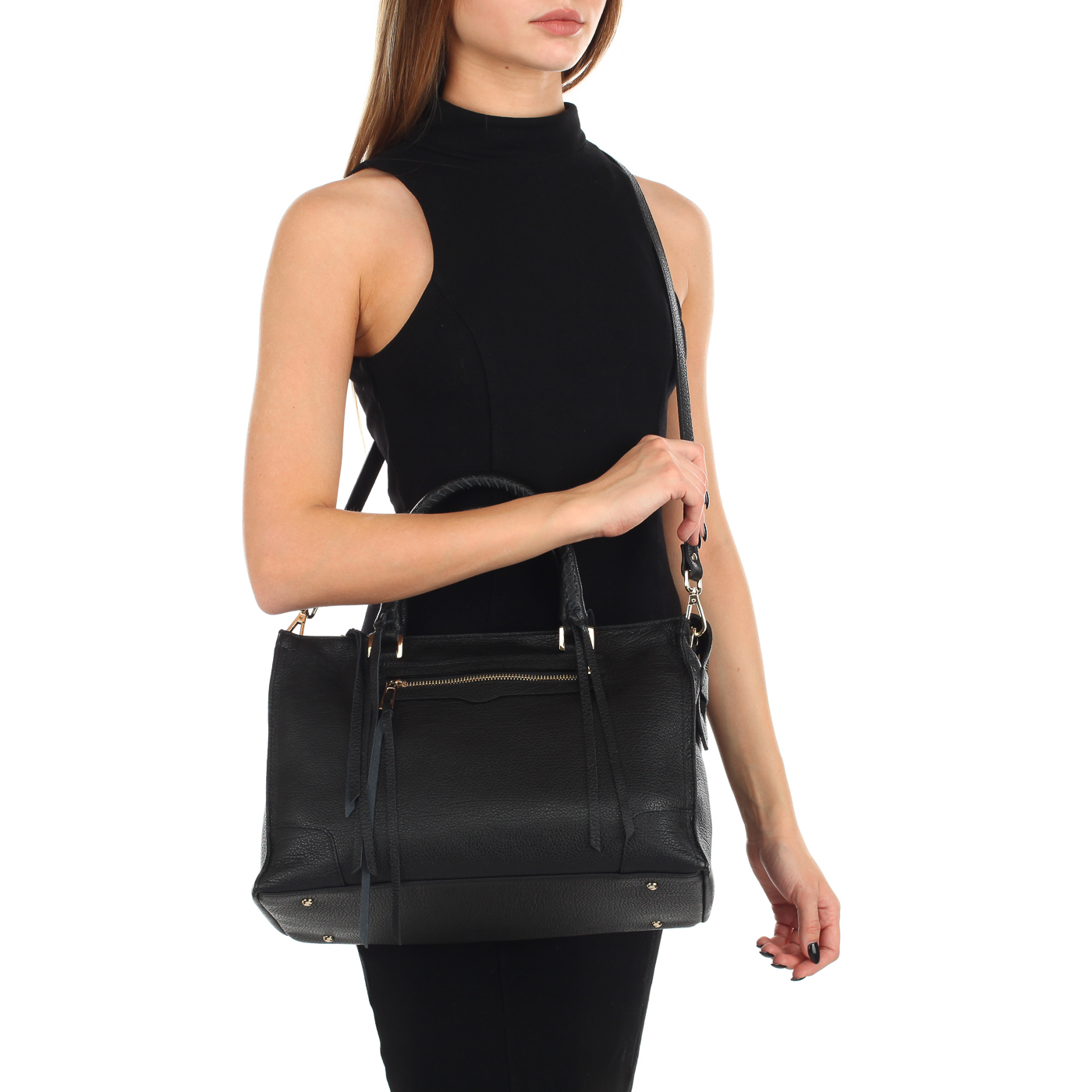 Кожаная сумка Aurelli 