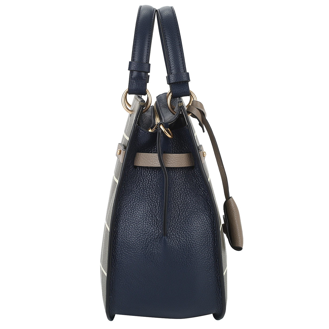 Кожаная сумка в клетку Coccinelle Didi Tiles Print