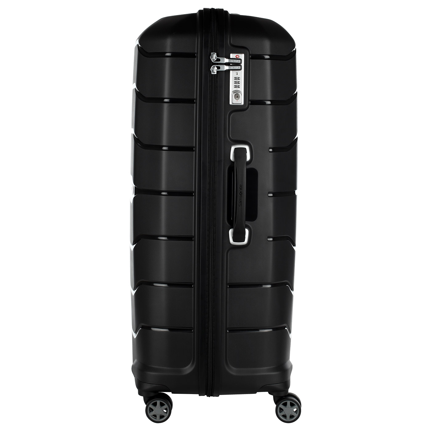 Чемодан очень большой XL из полипропилена с кодовым замком Samsonite Flux