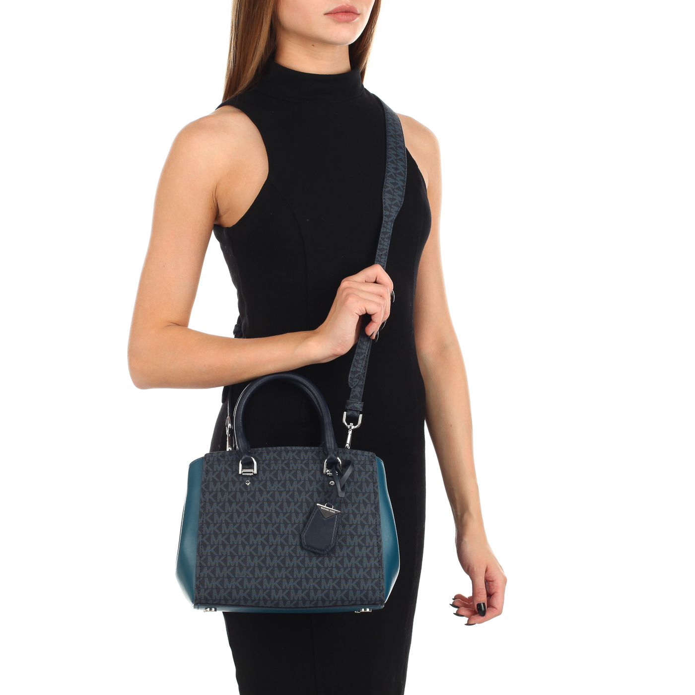Сумочка с логотипом бренда Michael Kors Benning
