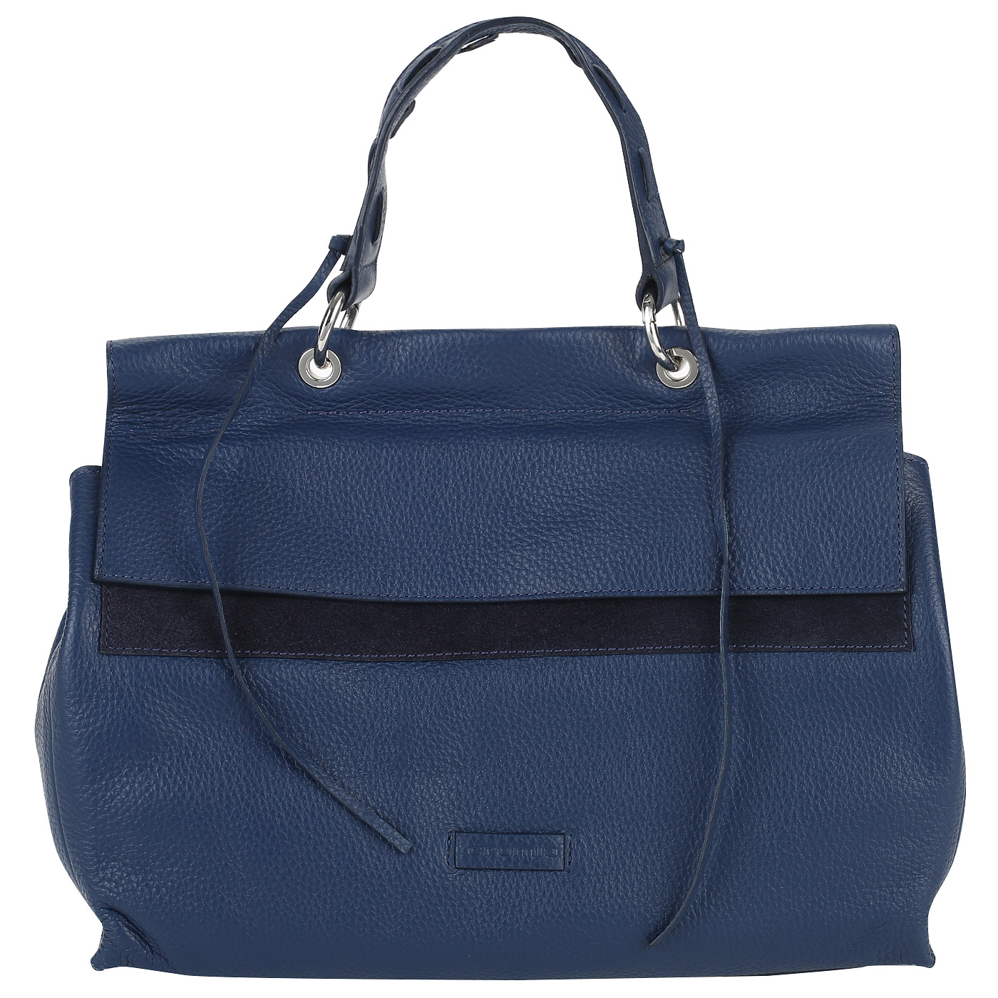 Cromia Синяя комбинированная сумка