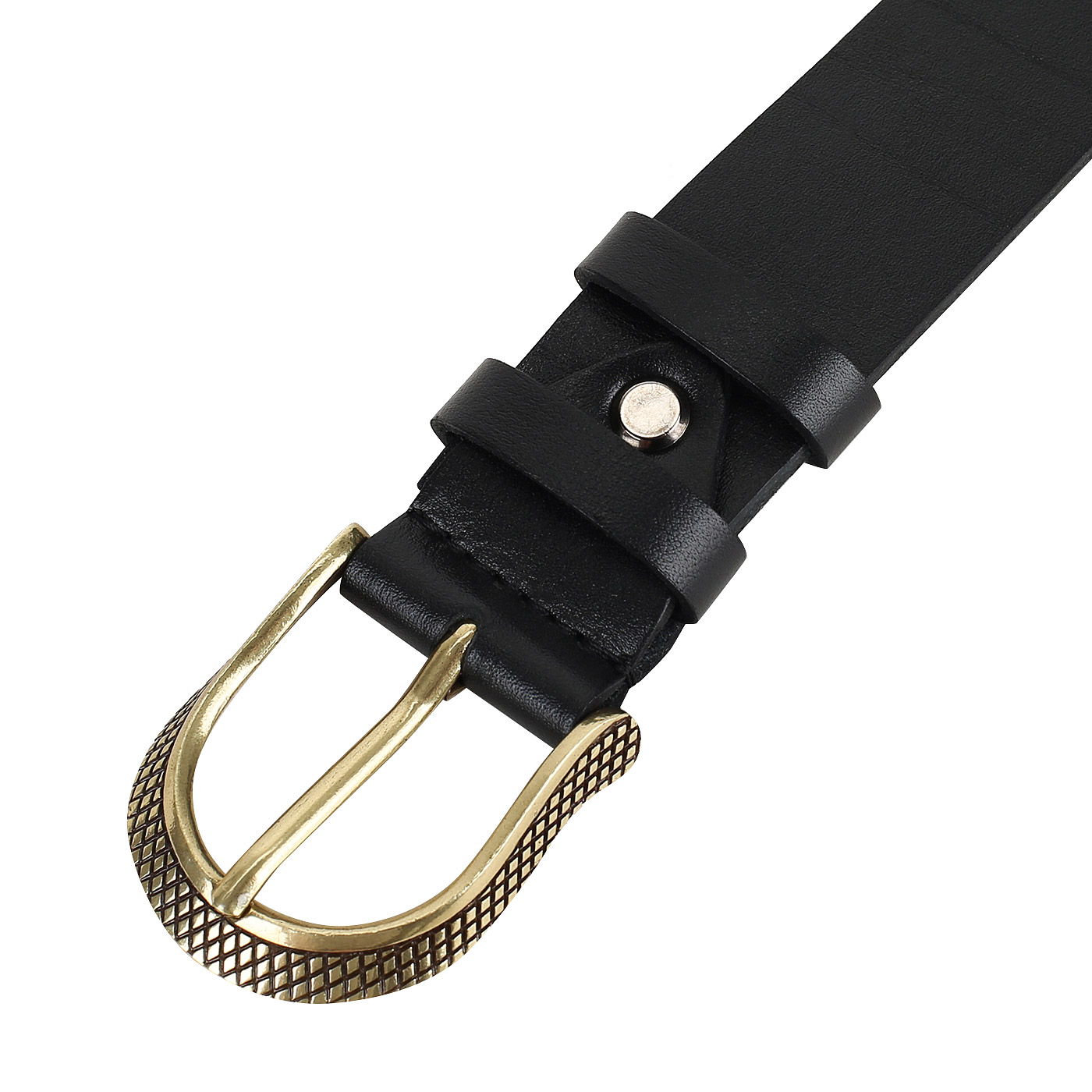 Ремень из гладкой кожи Chatte Bijou