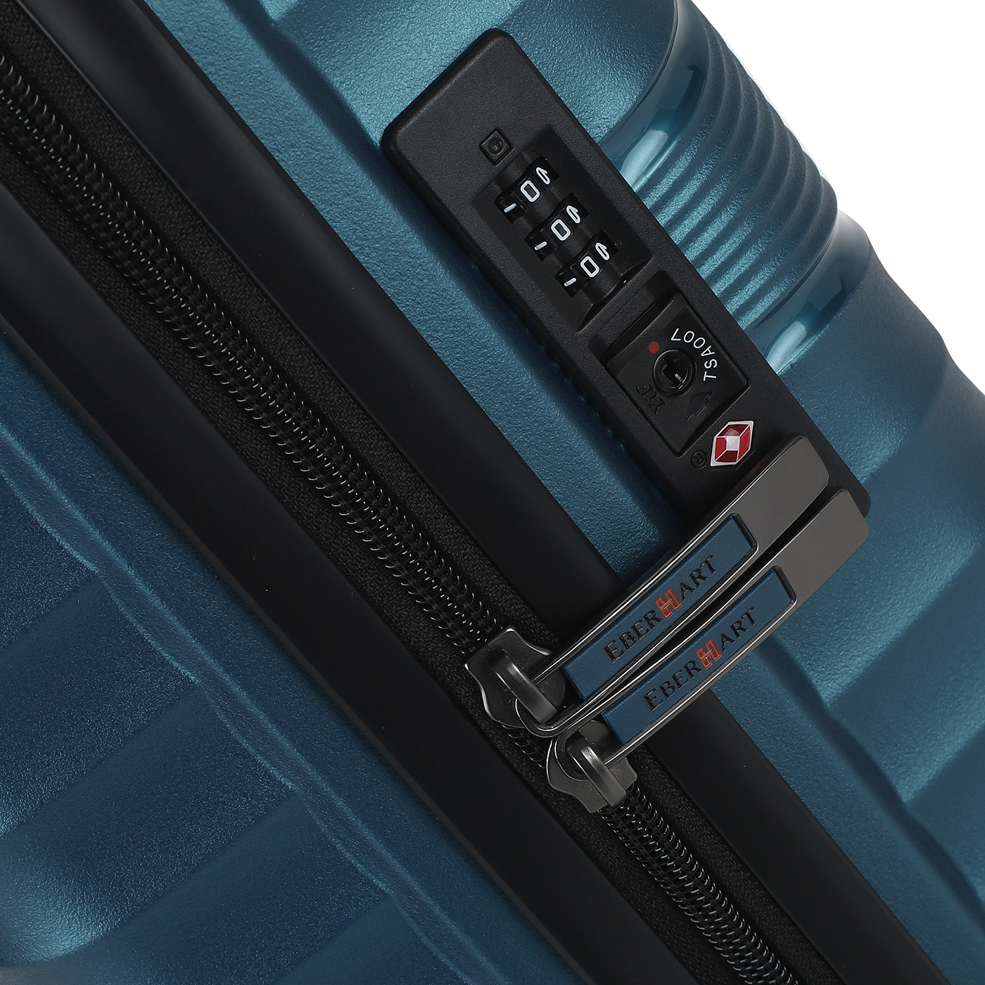 Чемодан для ручной клади из полипропилена с кодовым замком Eberhart Elemental