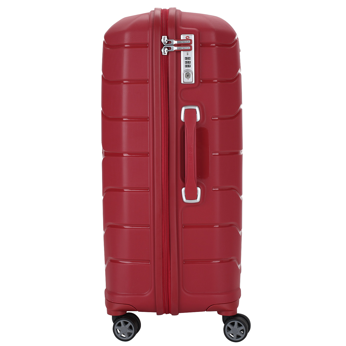 Чемодан средний M из полипропилена с кодовым замком Samsonite Flux