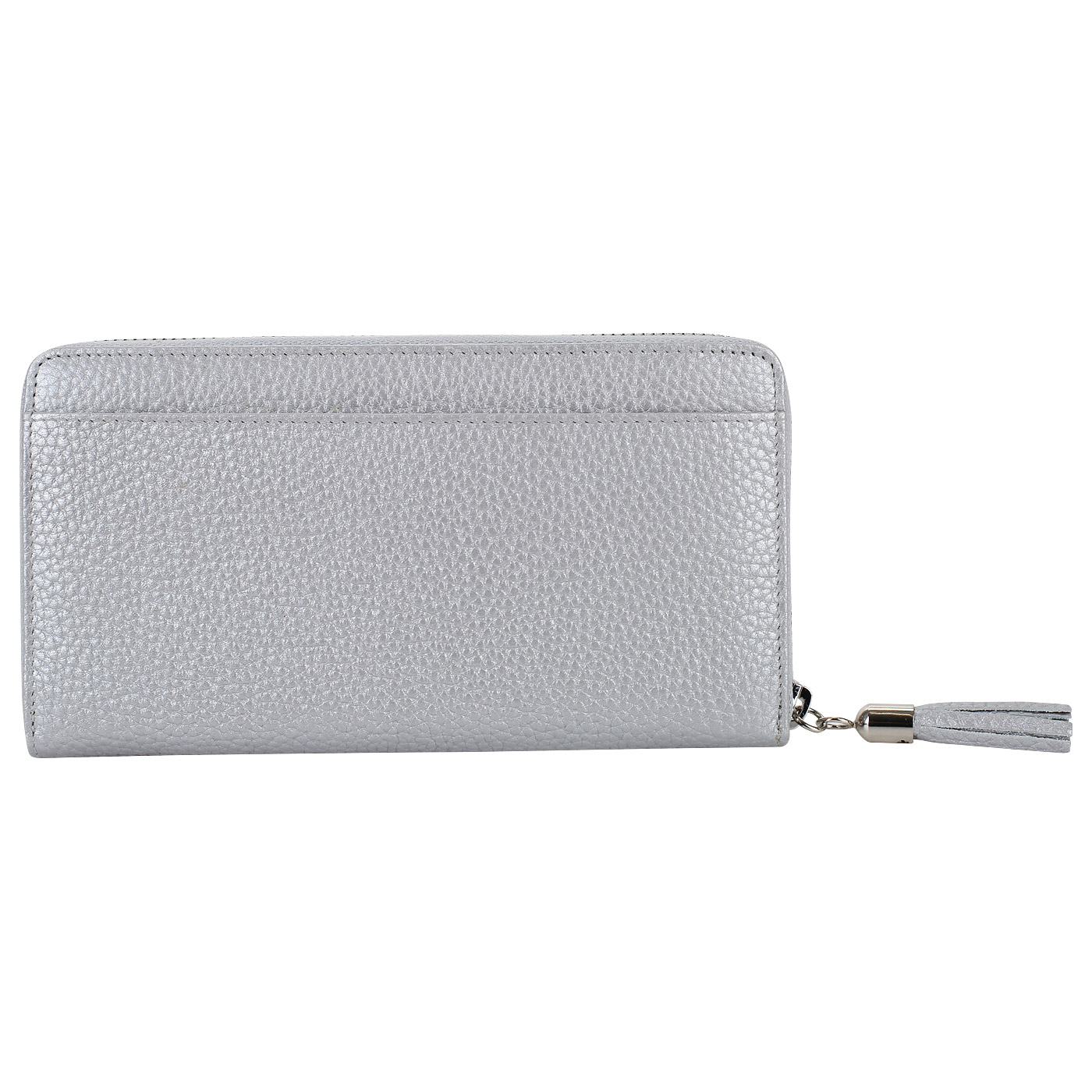 Серебристое портмоне из кожи Braun Buffel Ascoli