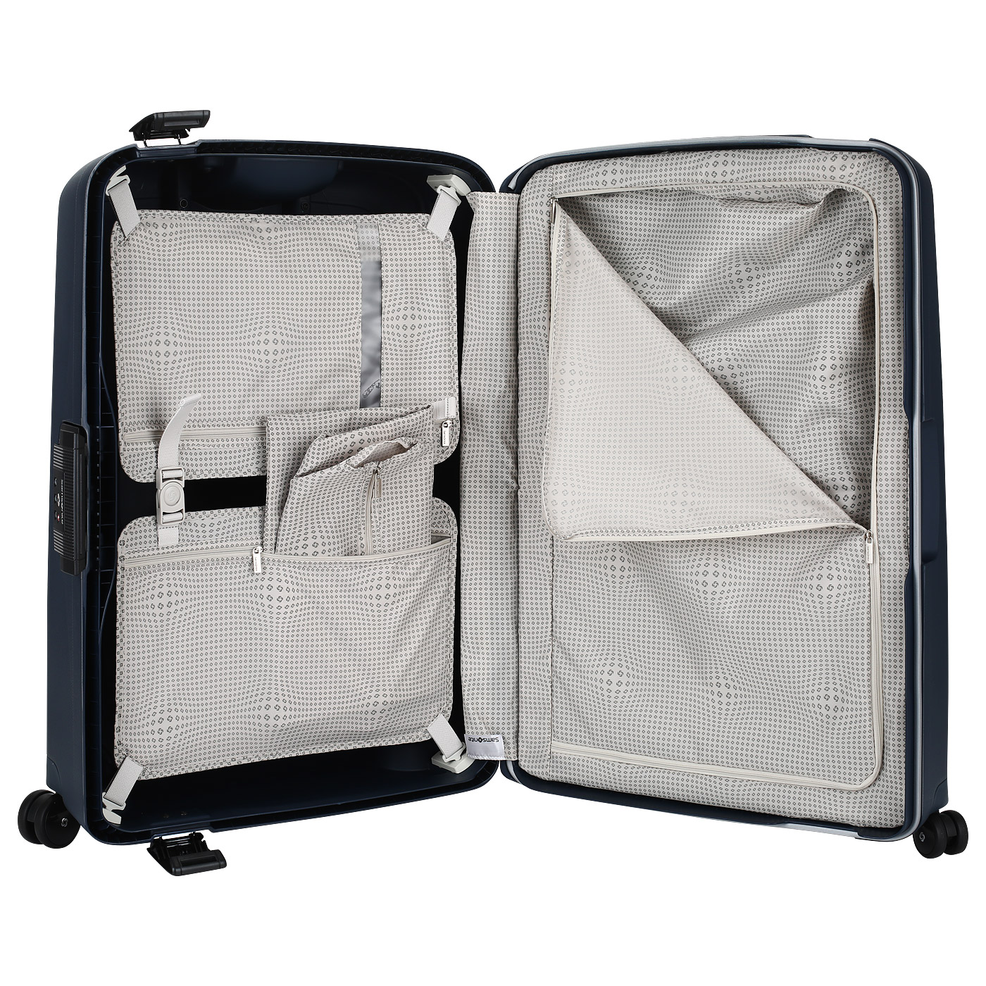 Чемодан большой L из полипропилена Samsonite S’Cure DLX