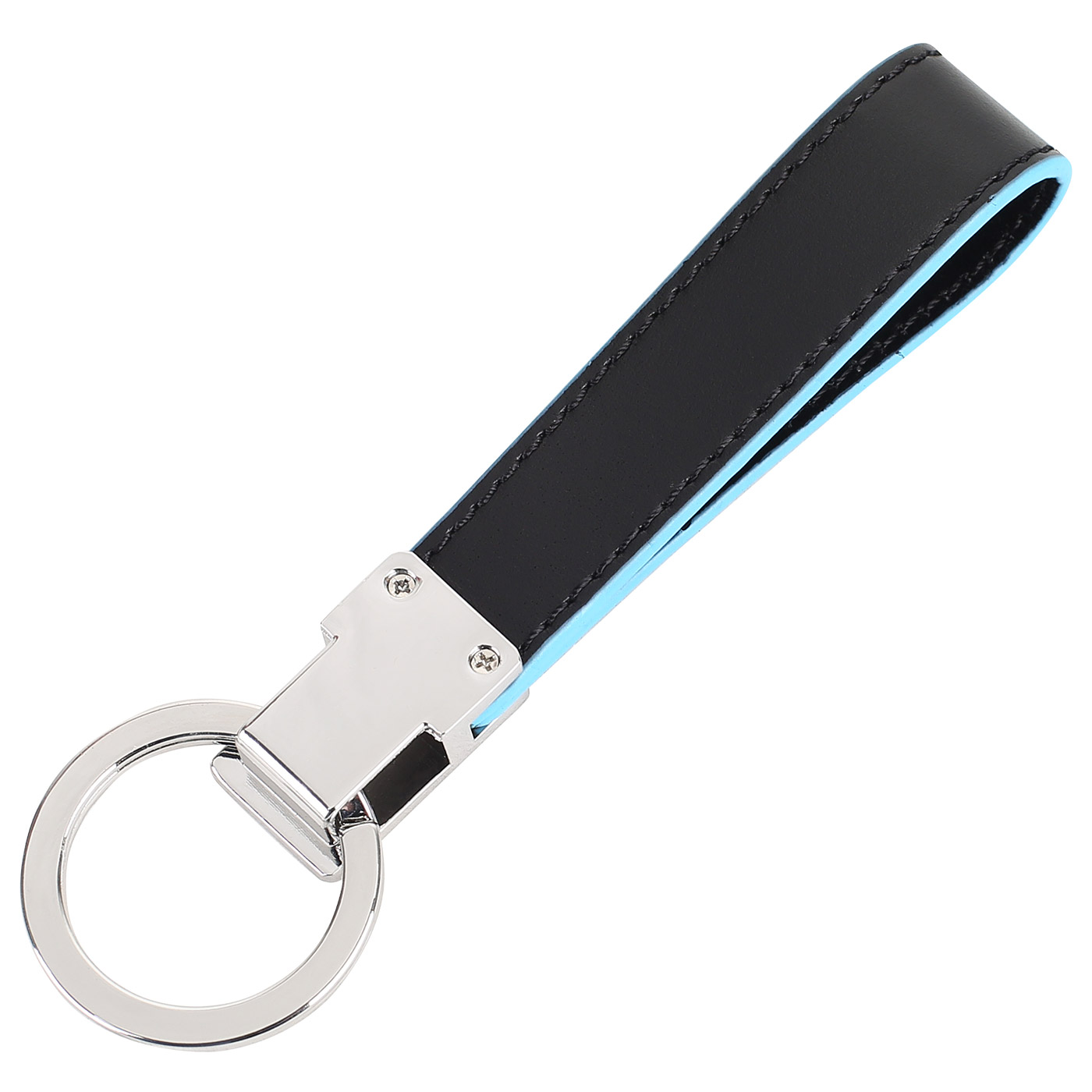 Кожаный брелок Piquadro Blue square