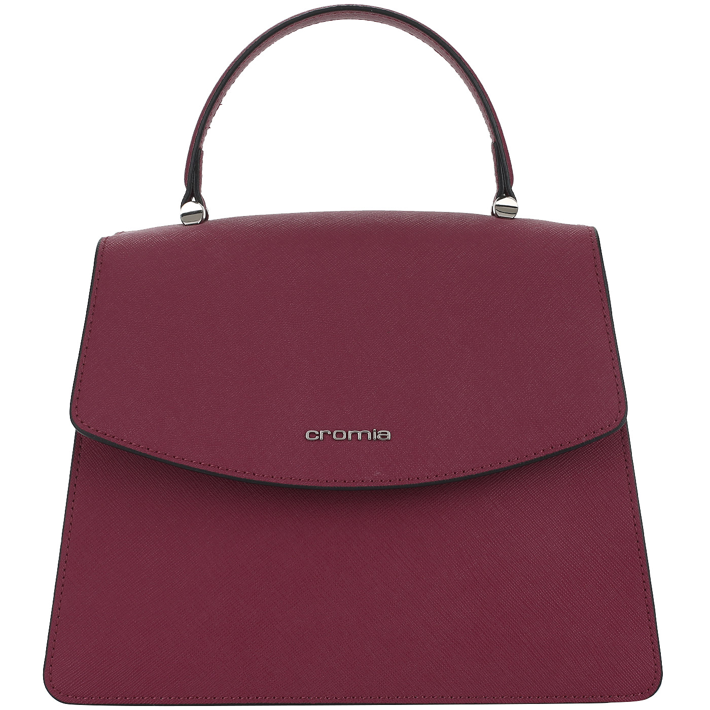 Cromia Сафьяновая сумочка с откидным клапаном