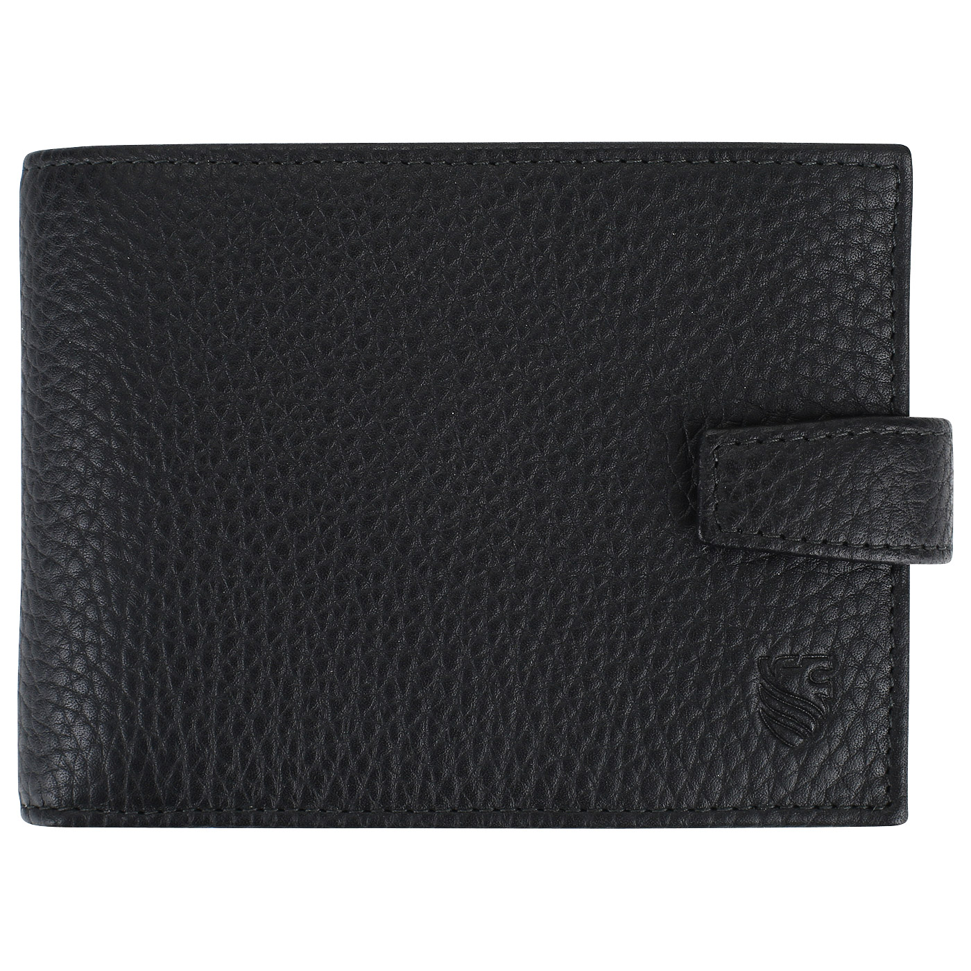 Mayrhoff Черное портмоне на кнопке