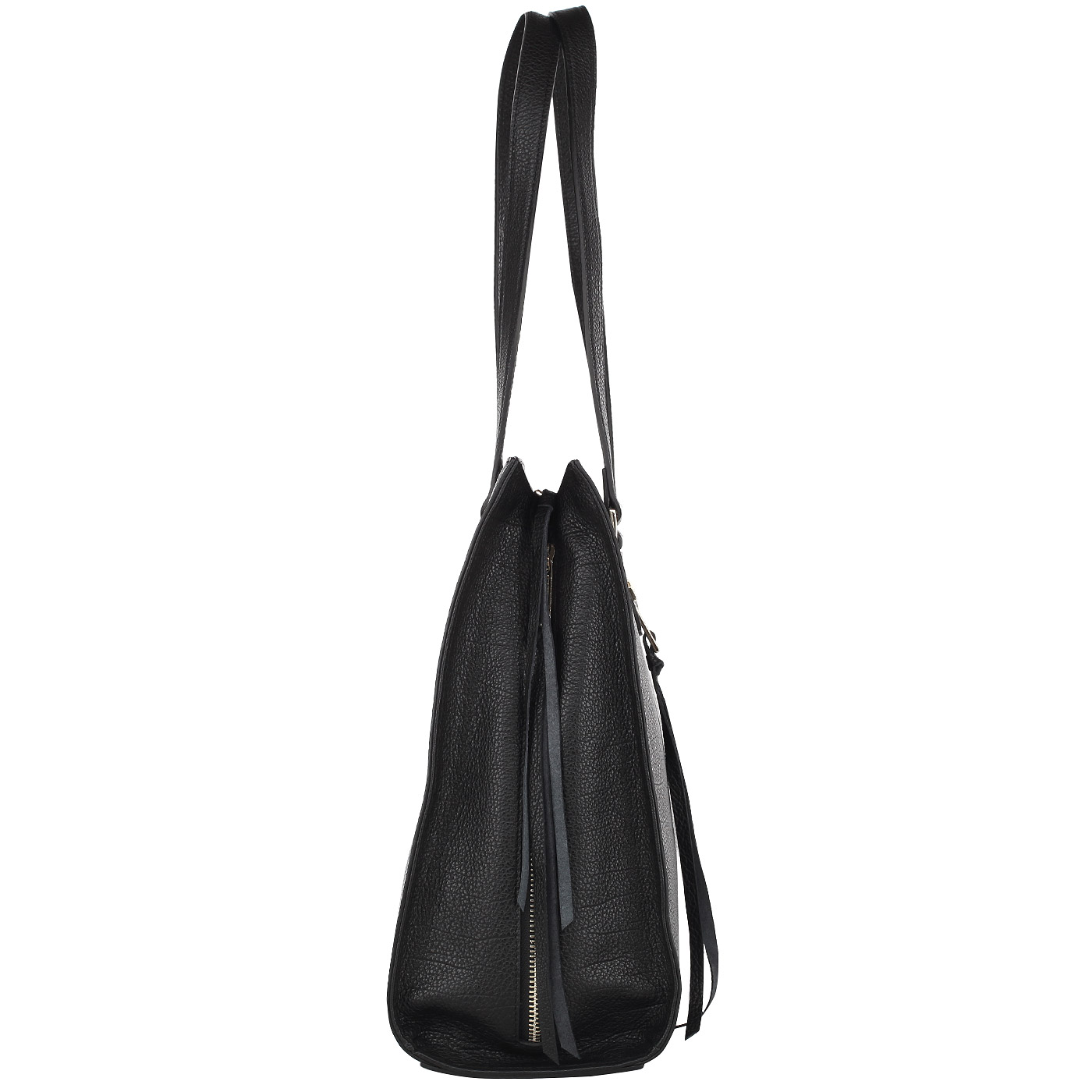 Сумка-тоут из кожи Aurelli 