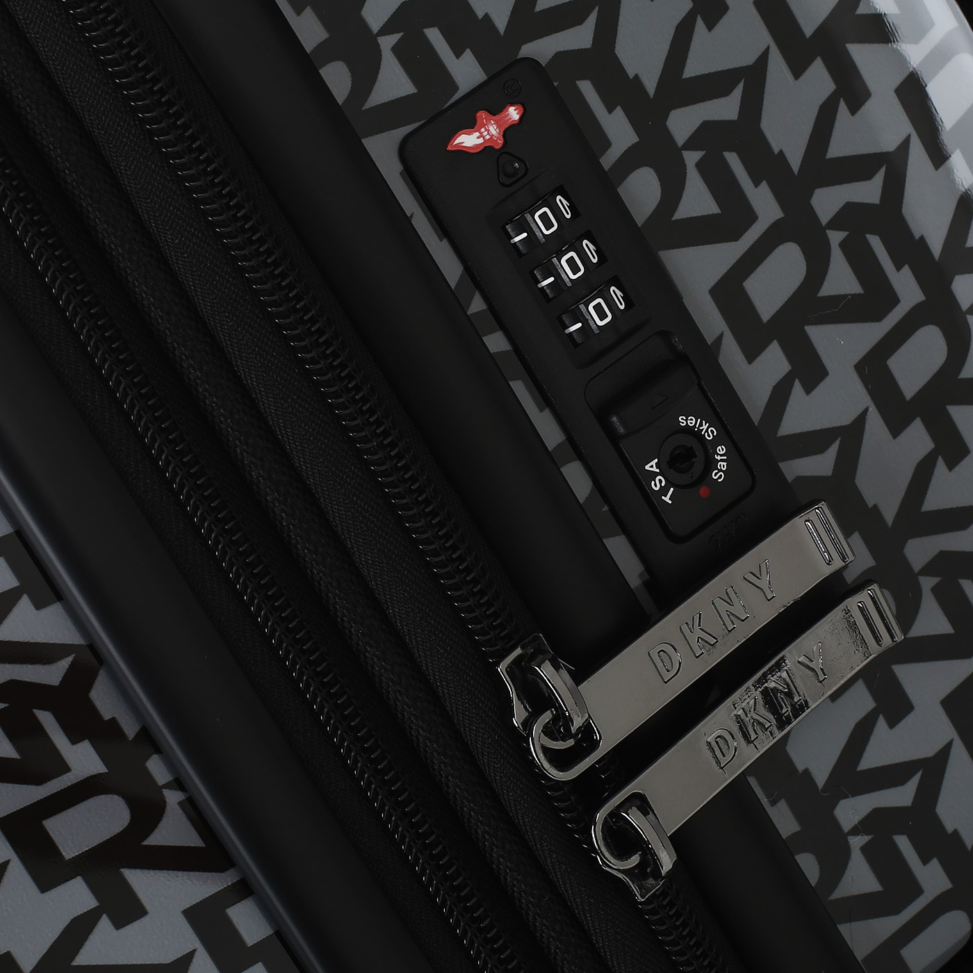 Чемодан большой L из ABS-пластика с кодовым замком DKNY DKNY-069 Vintage Signature Hardside