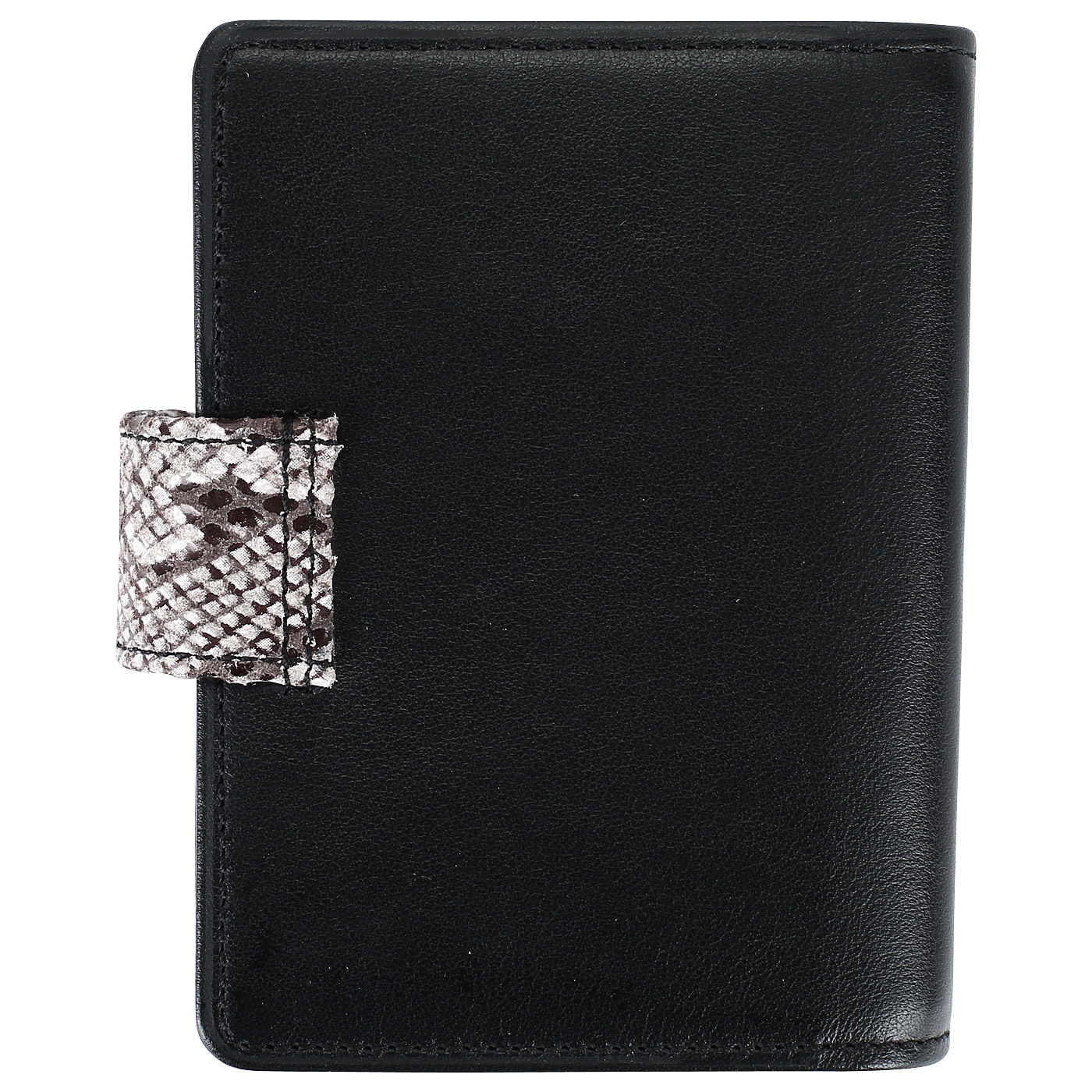 Черная женская визитница Chatte Tiffany