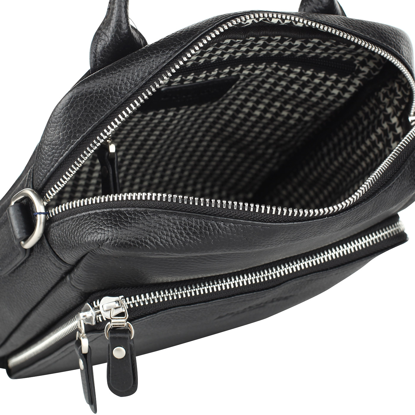 Мужская кожаная сумка с плечевым ремешком Dr. Koffer 