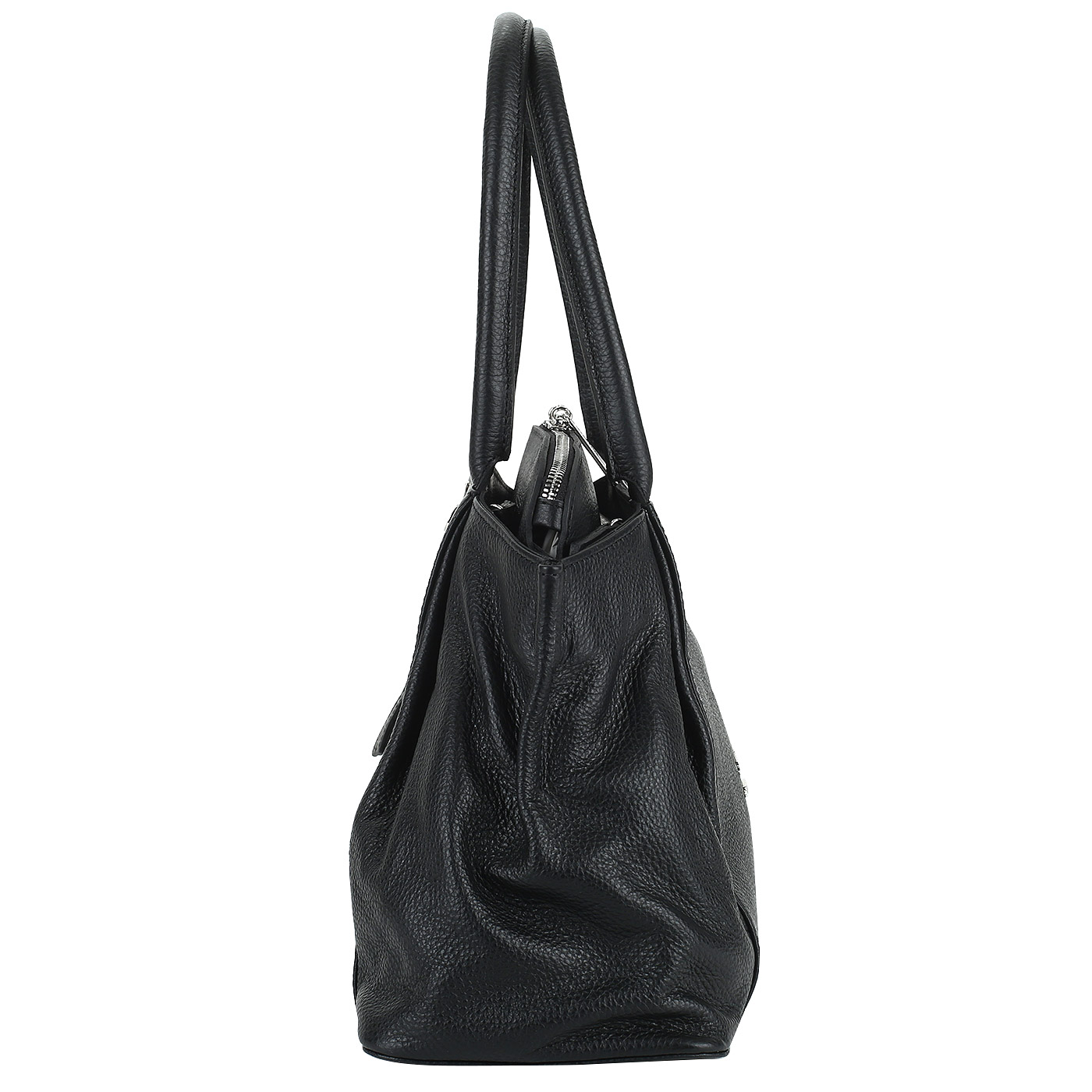 Кожаная сумка с тремя отделами Marina Creazioni 