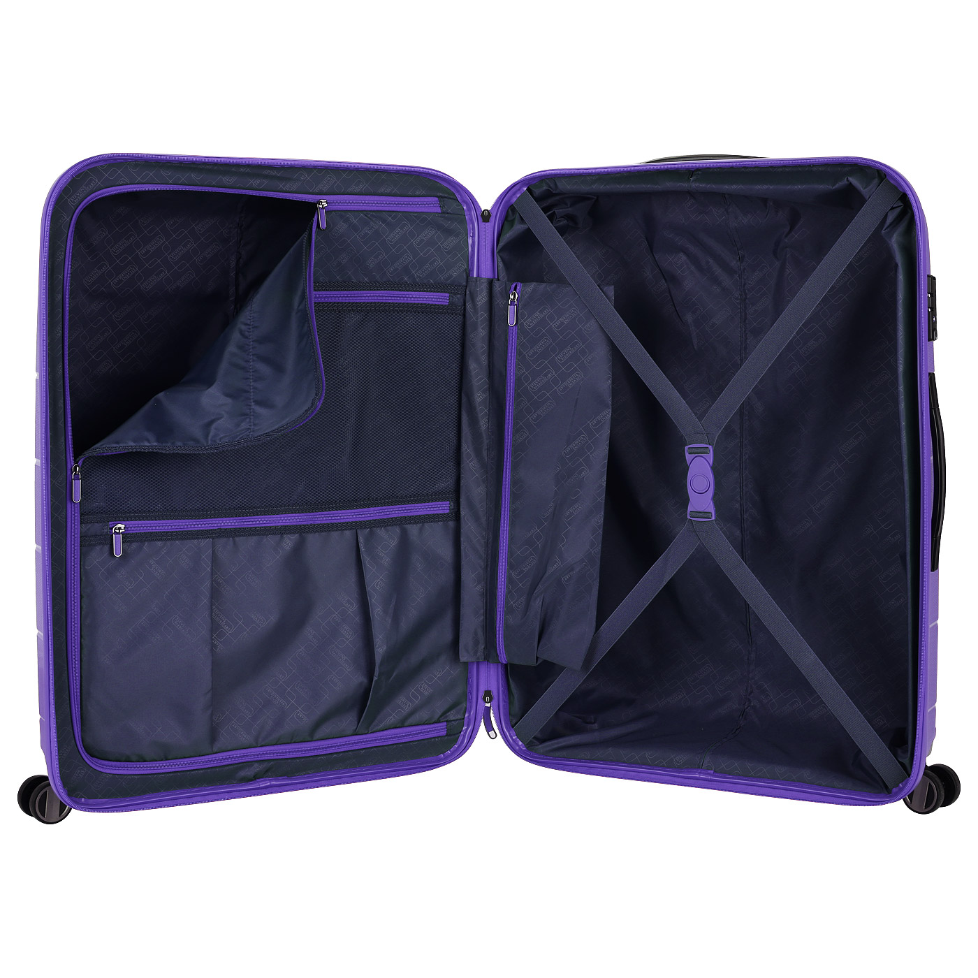 Чемодан большой L из полипропилена Stevens Oxford