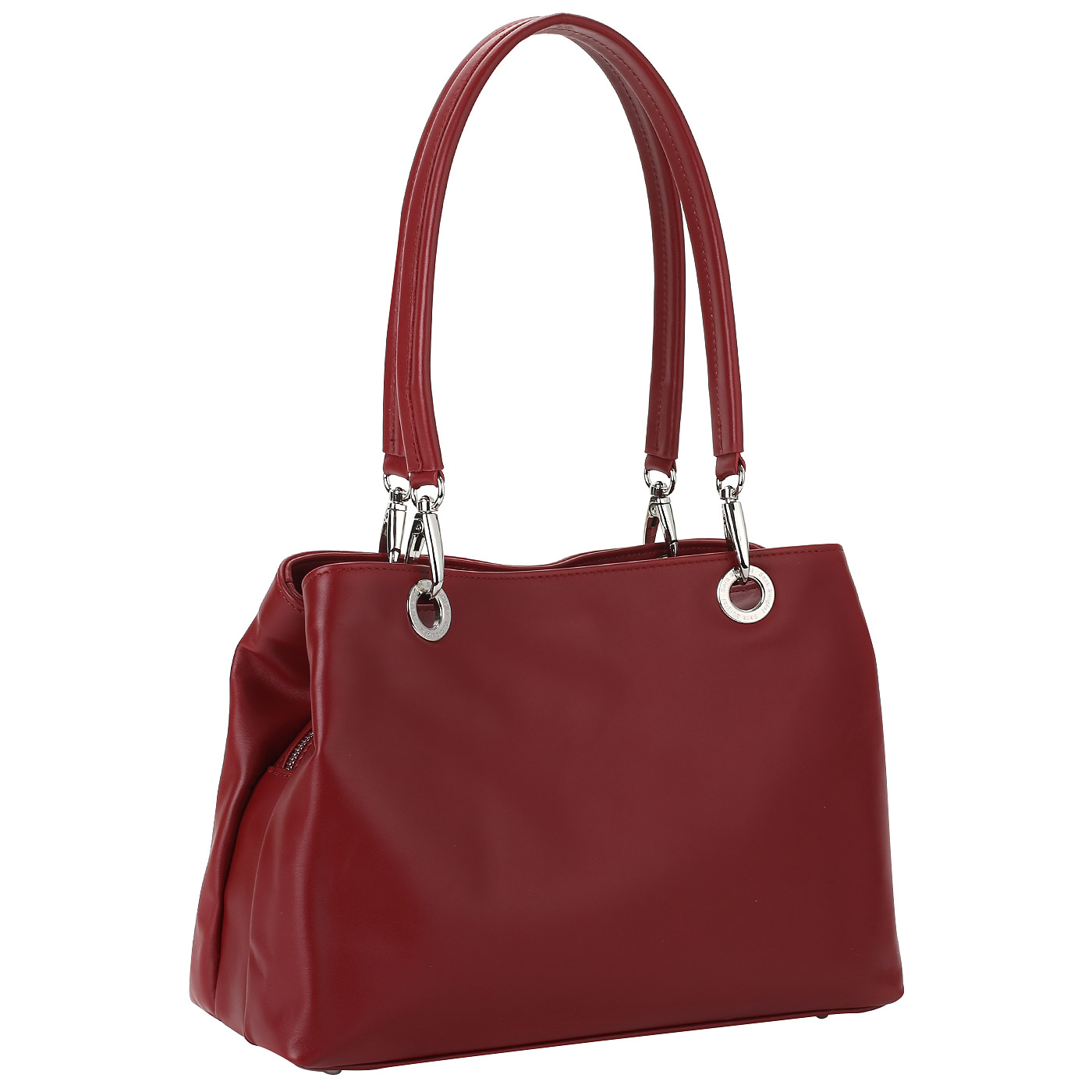 Красная кожаная сумка Sara Burglar Ariel Vitello