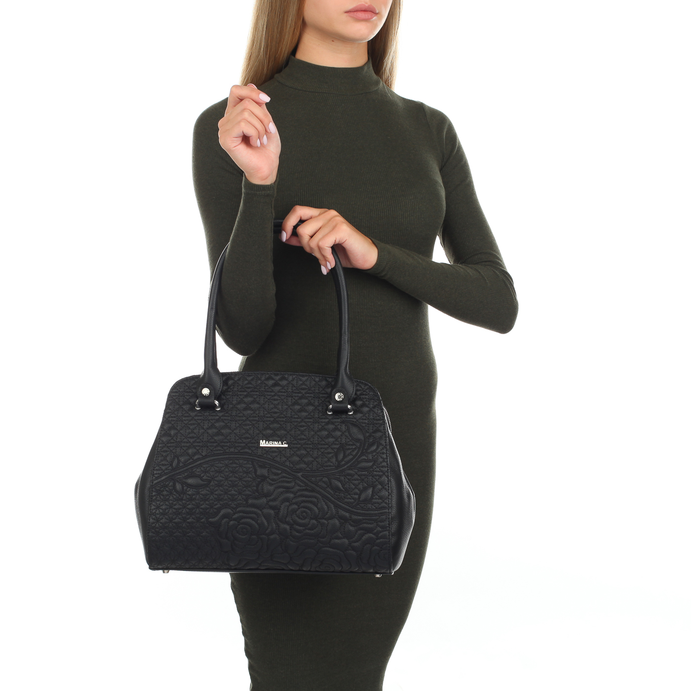 Сумка с вышивкой Marina Creazioni 