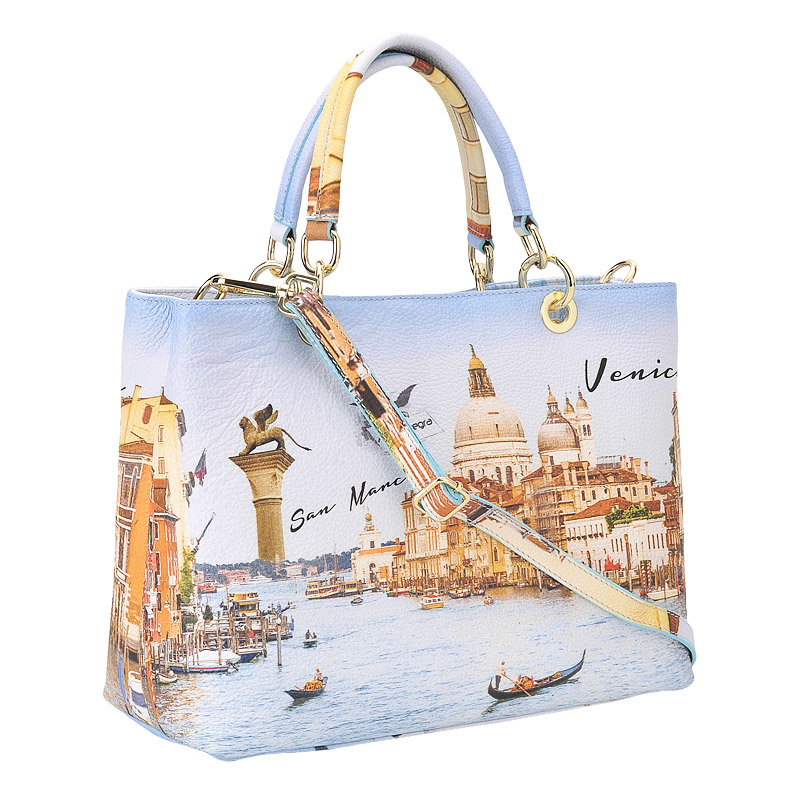 Женская кожаная сумка Acquanegra Venezia