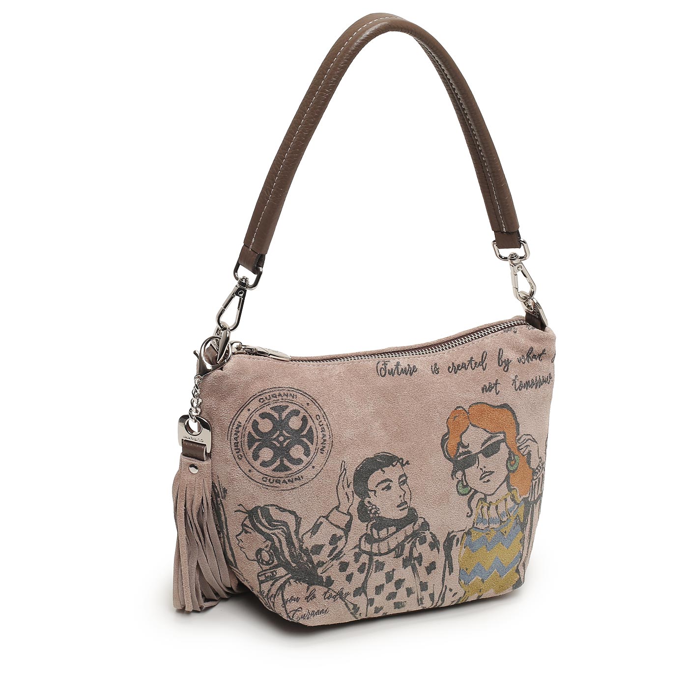 Кожаная сумка Curanni 